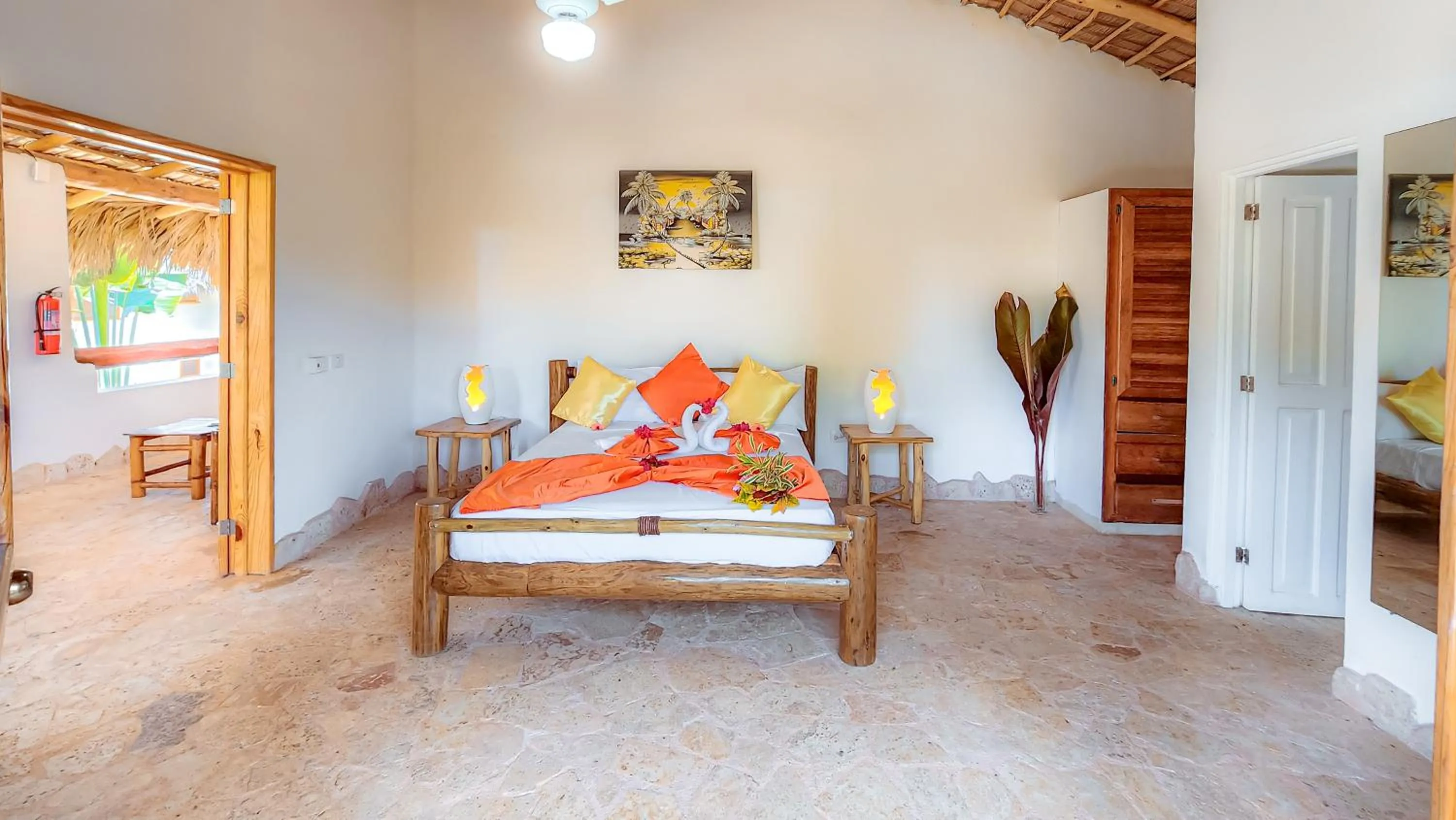 Bed in Paradiso del Caribe