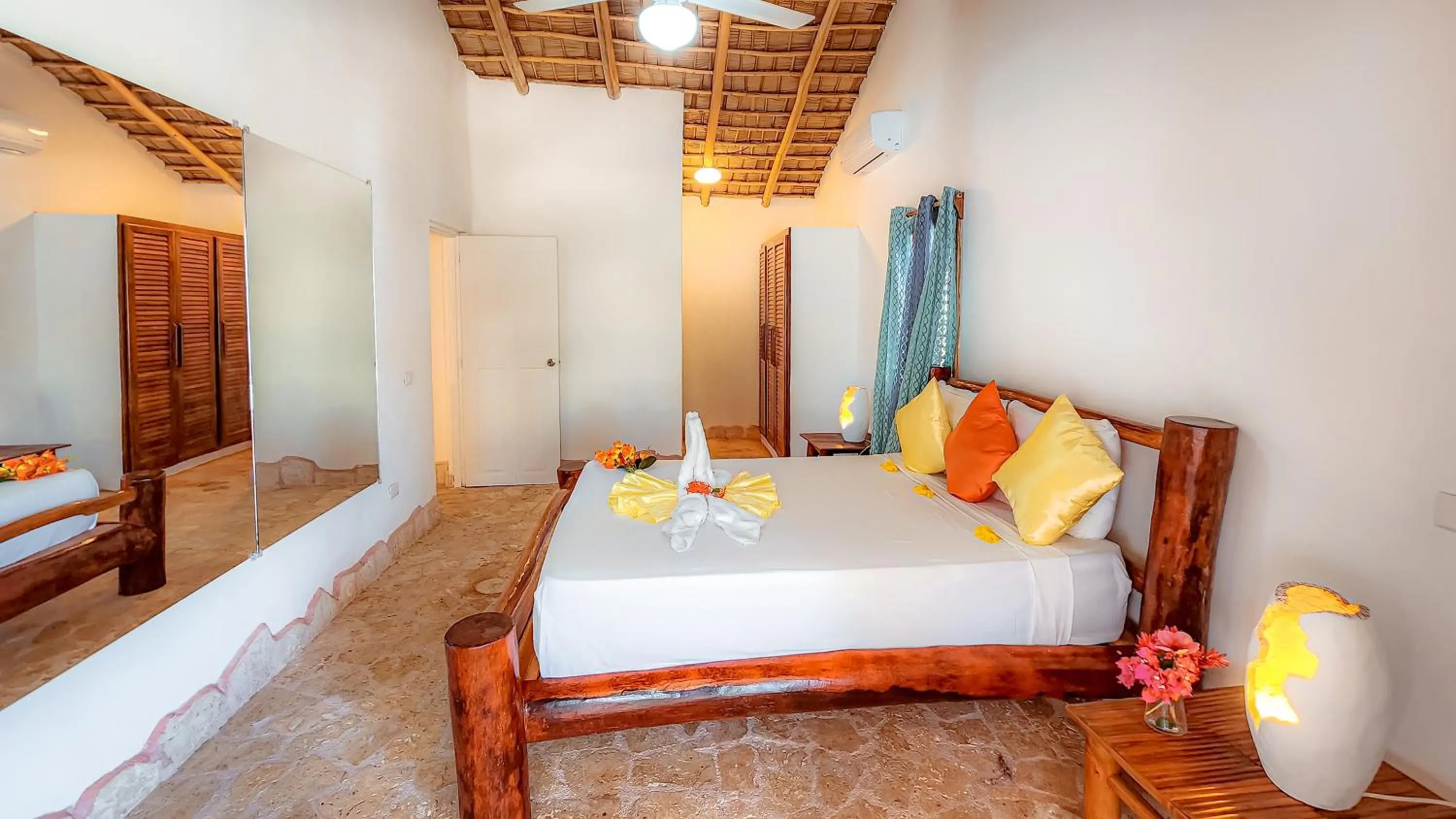 Bed in Paradiso del Caribe