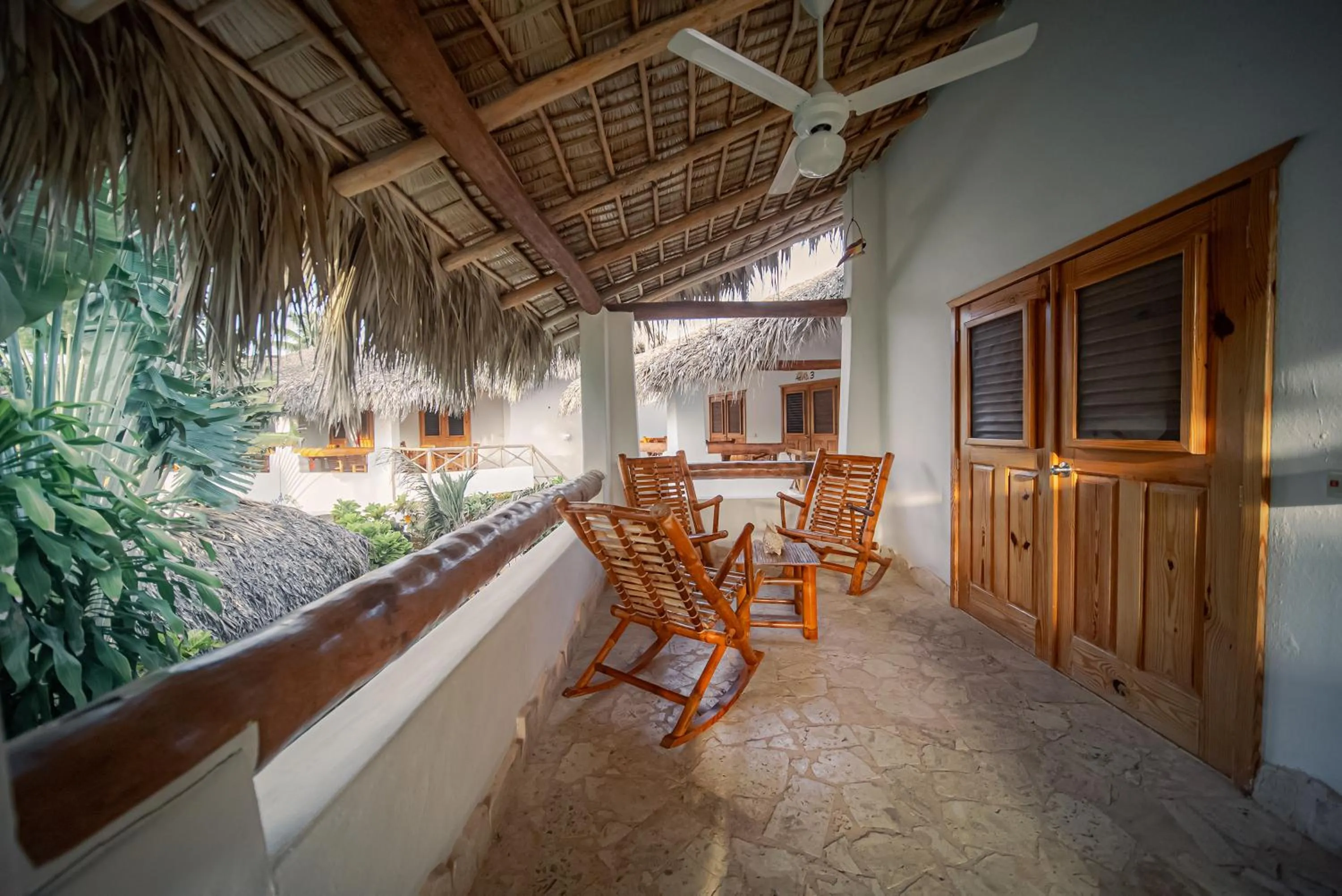 Garden view in Paradiso del Caribe