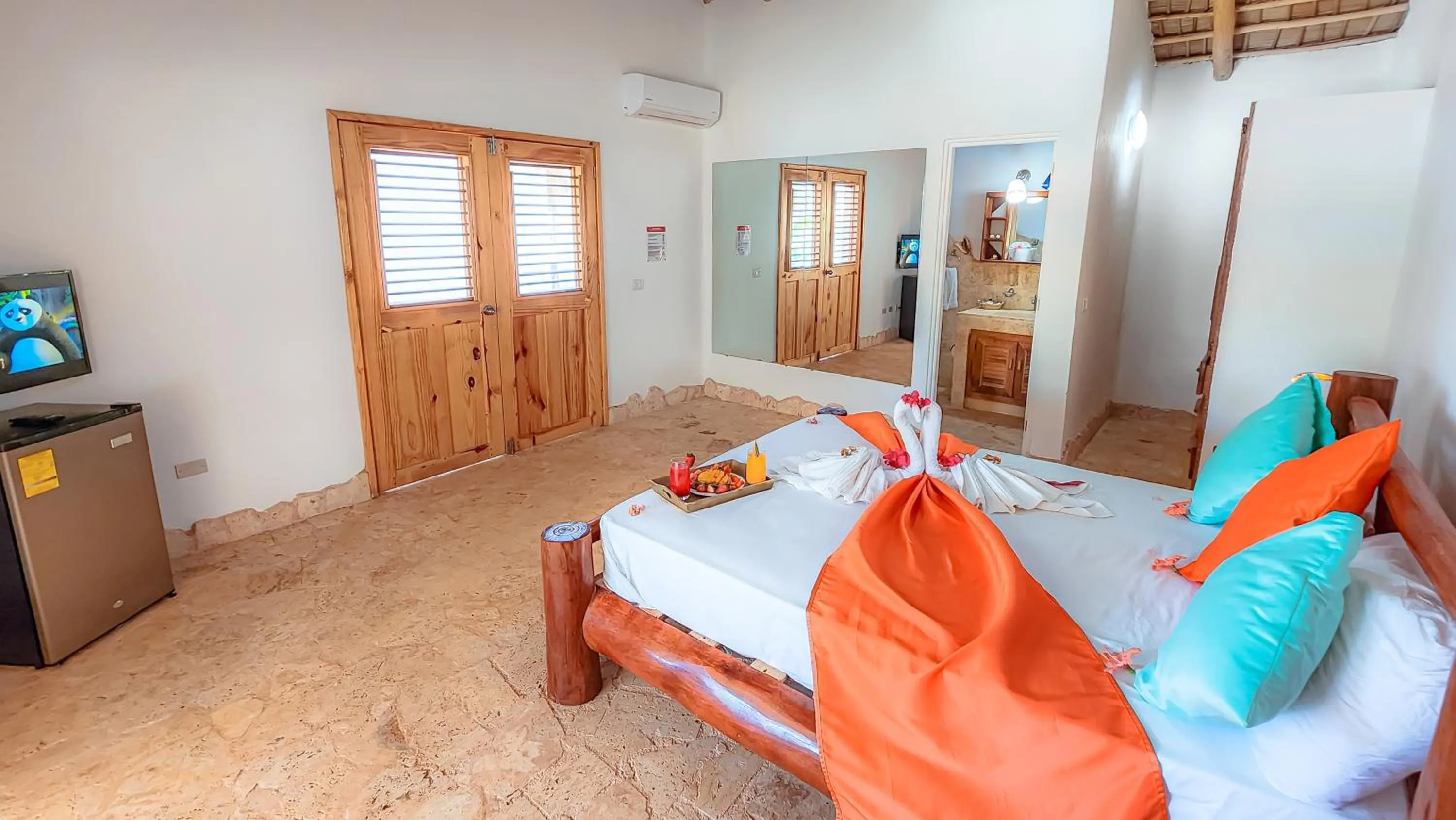 Bed in Paradiso del Caribe