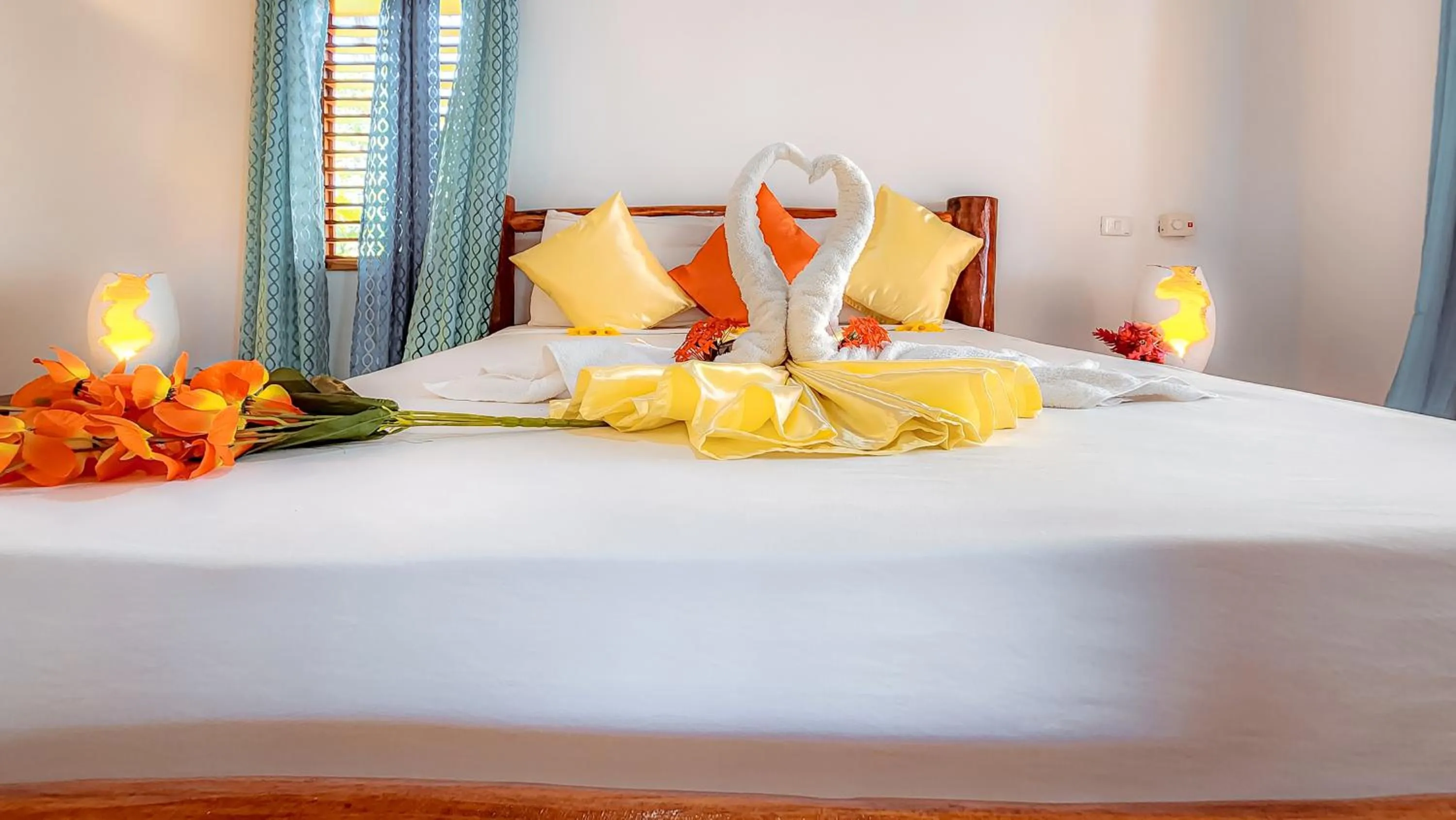 Bed in Paradiso del Caribe