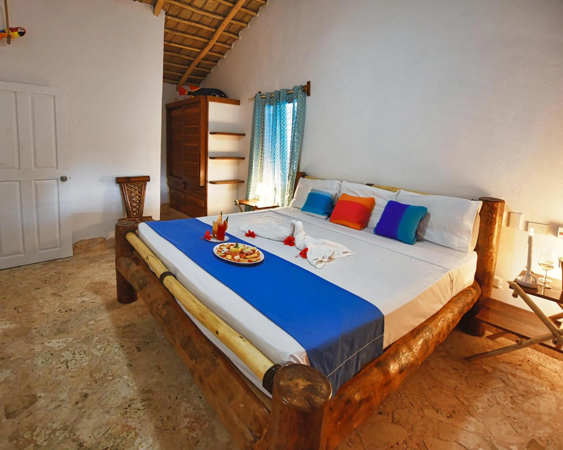 Bed in Paradiso del Caribe