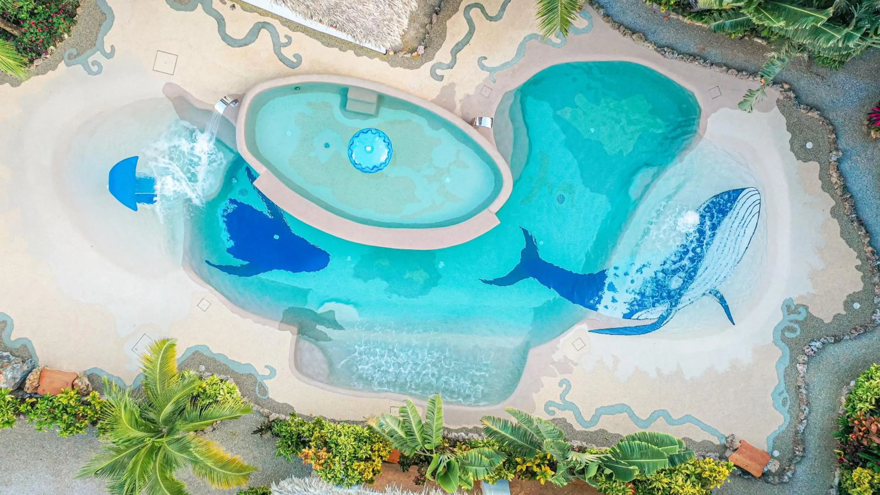 Bird's eye view in Paradiso del Caribe