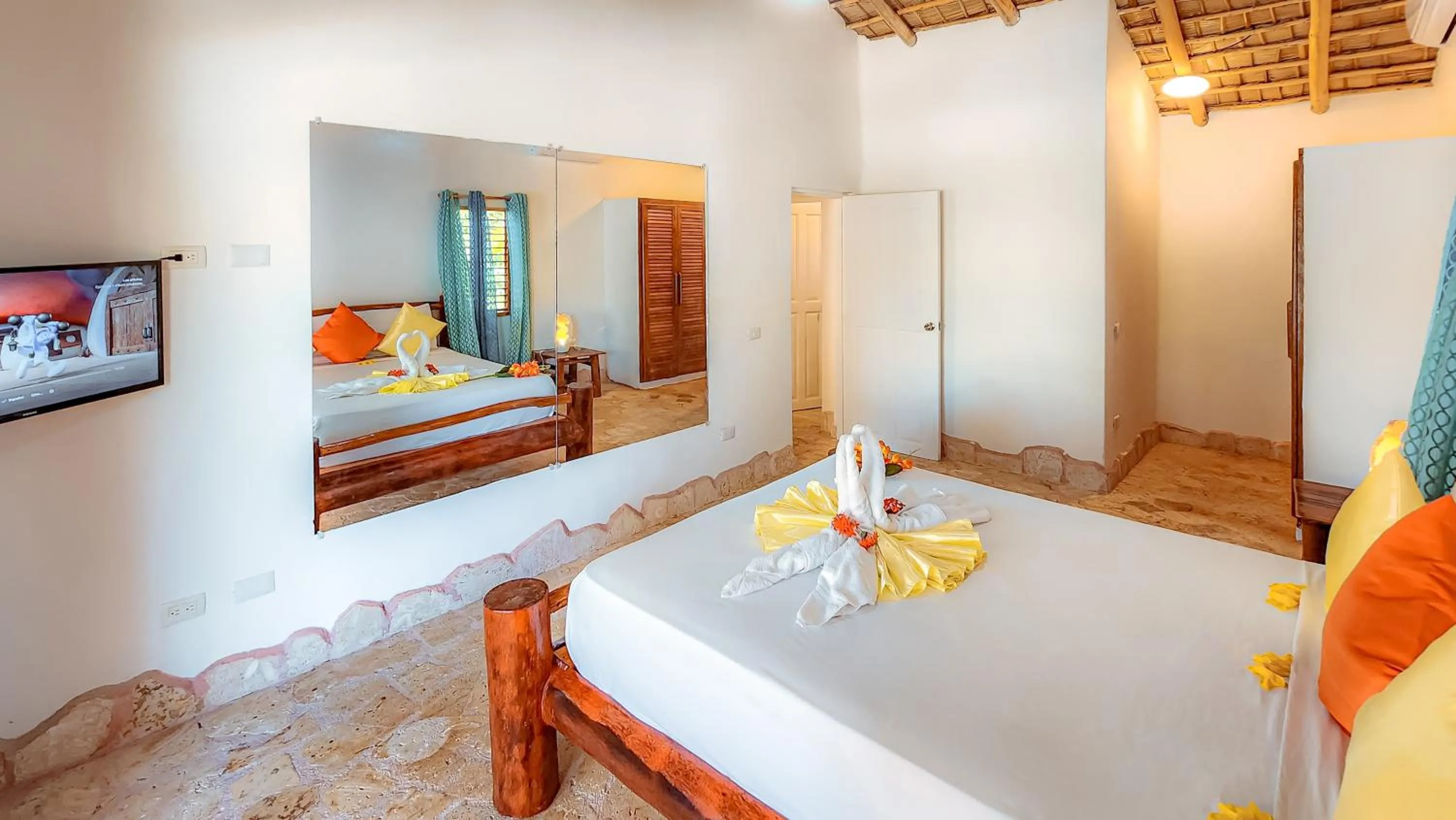 Bed in Paradiso del Caribe