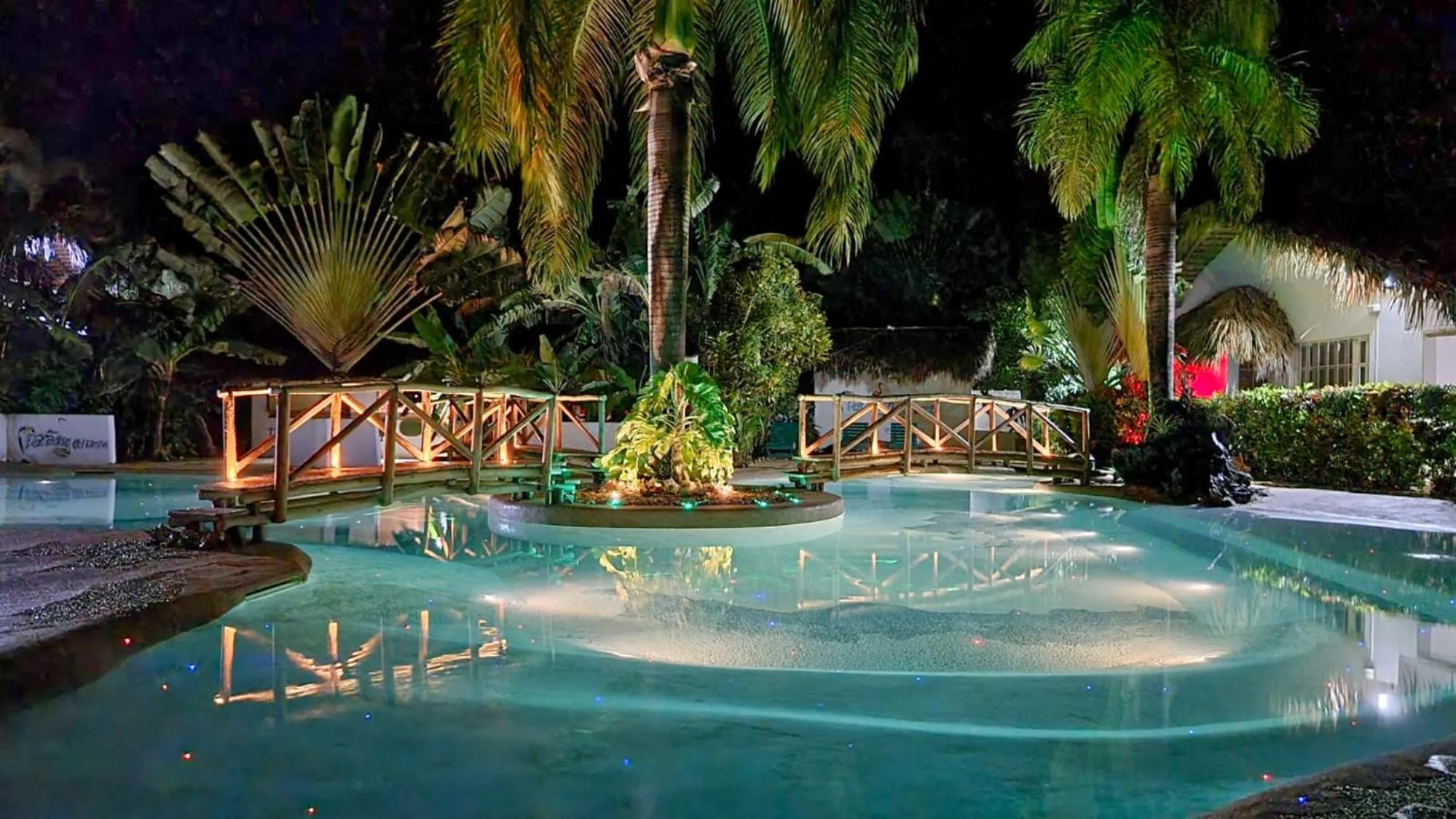 Pool view in Paradiso del Caribe