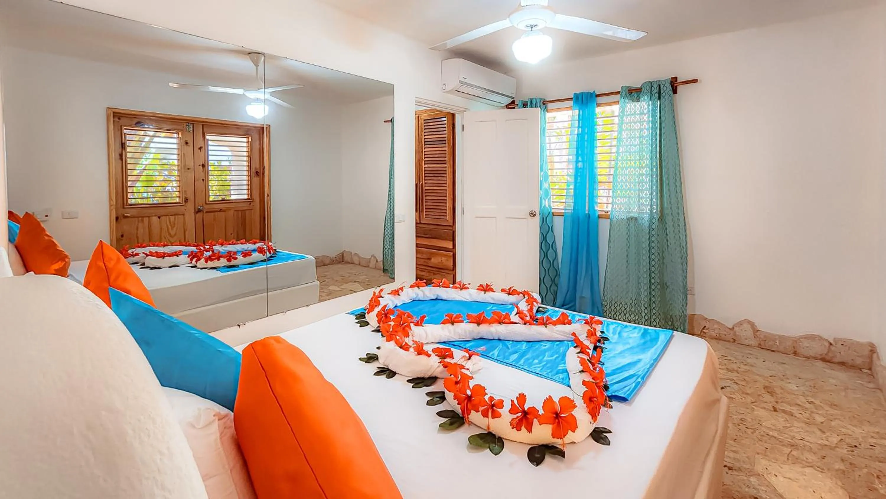 Bed in Paradiso del Caribe