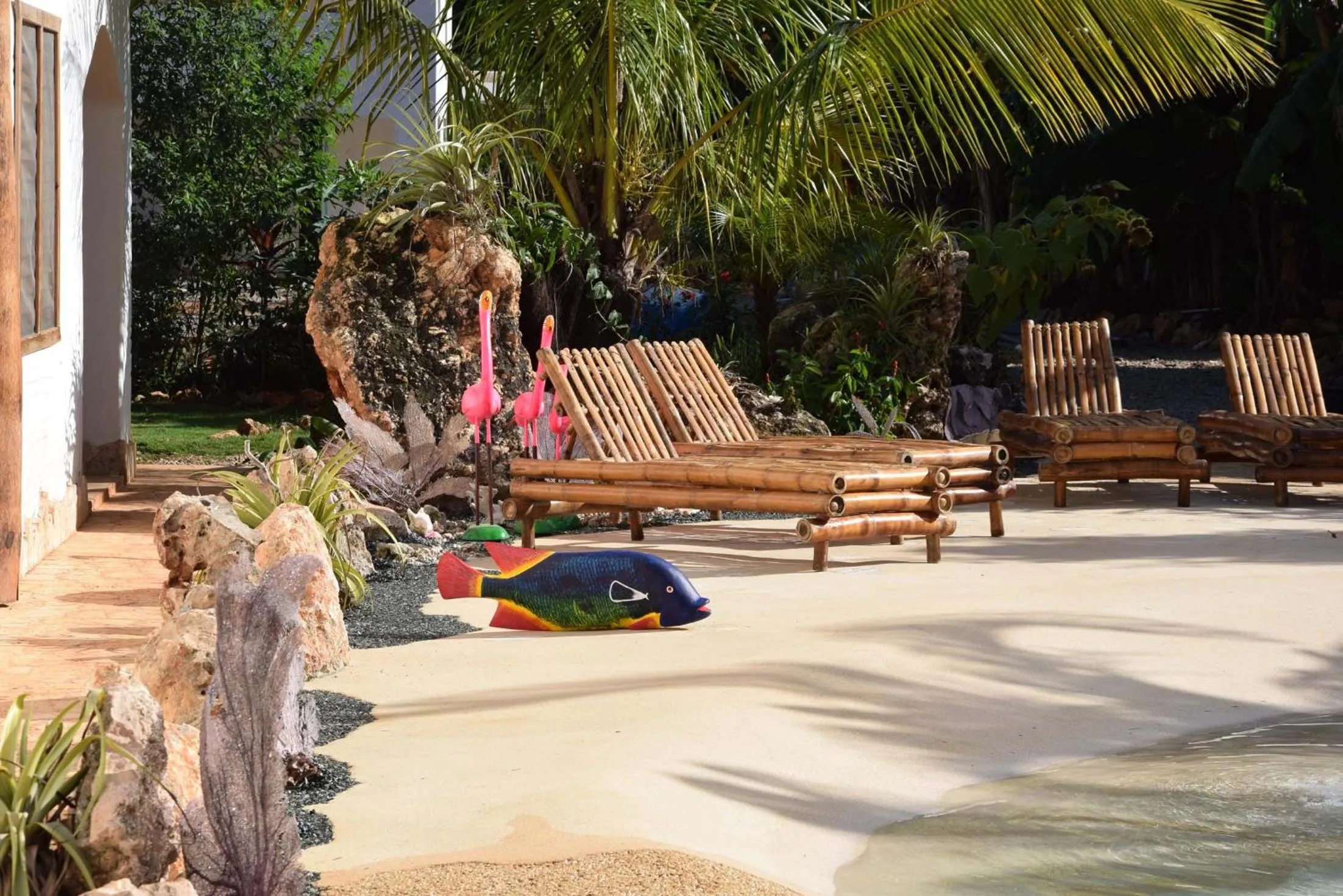 Decorative detail in Paradiso del Caribe