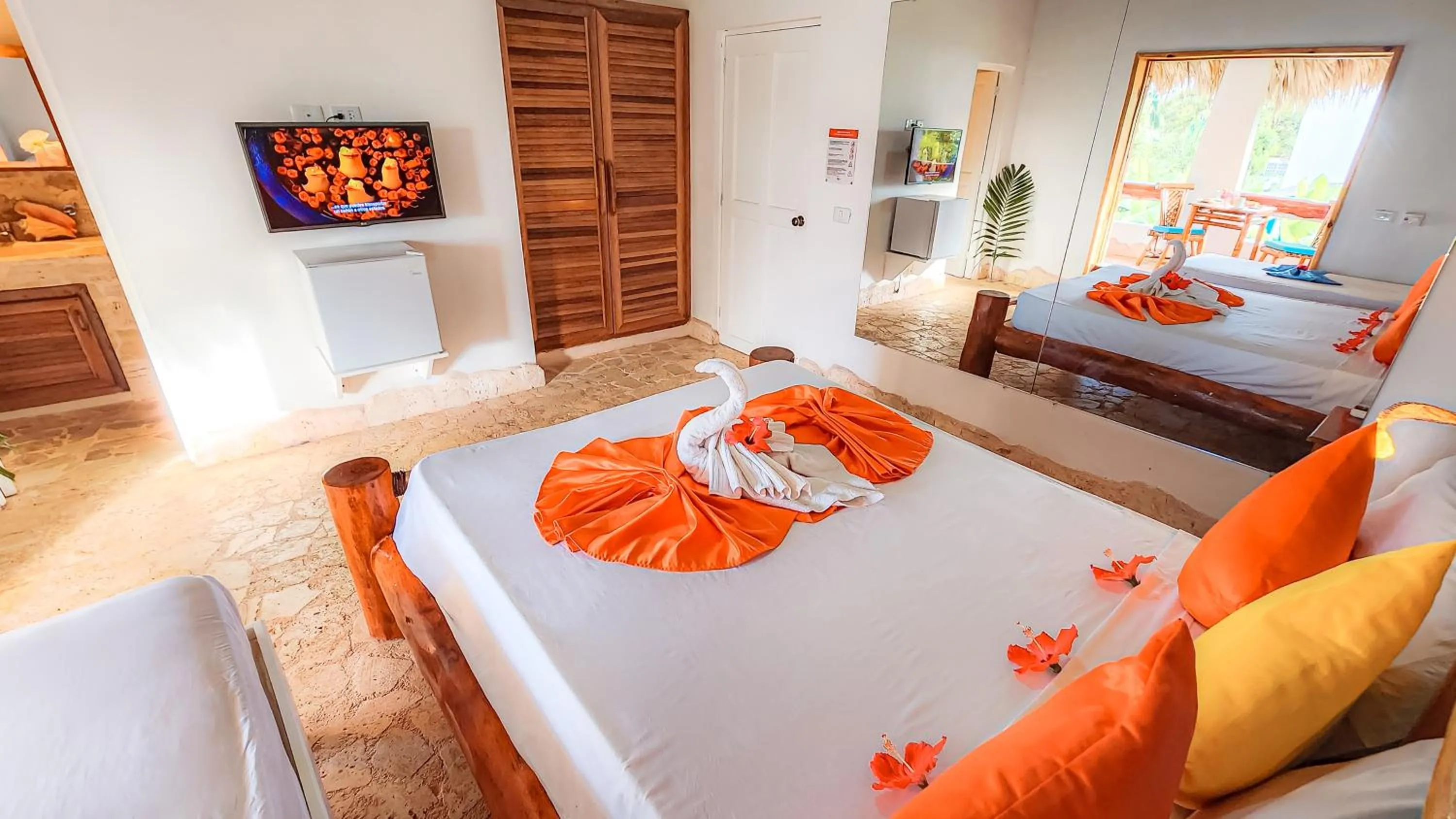 Bed in Paradiso del Caribe