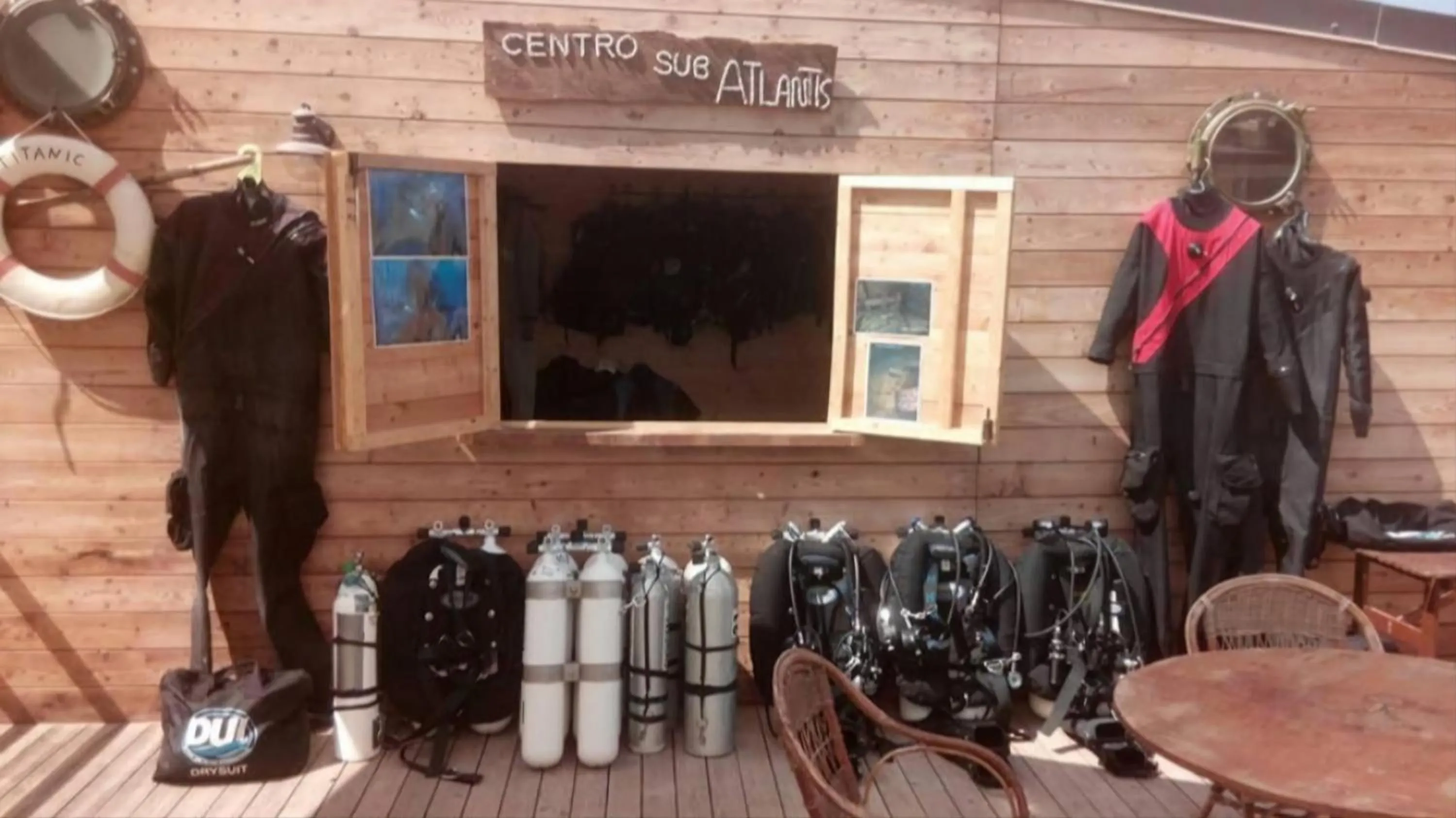 Diving in B&B Garibaldi