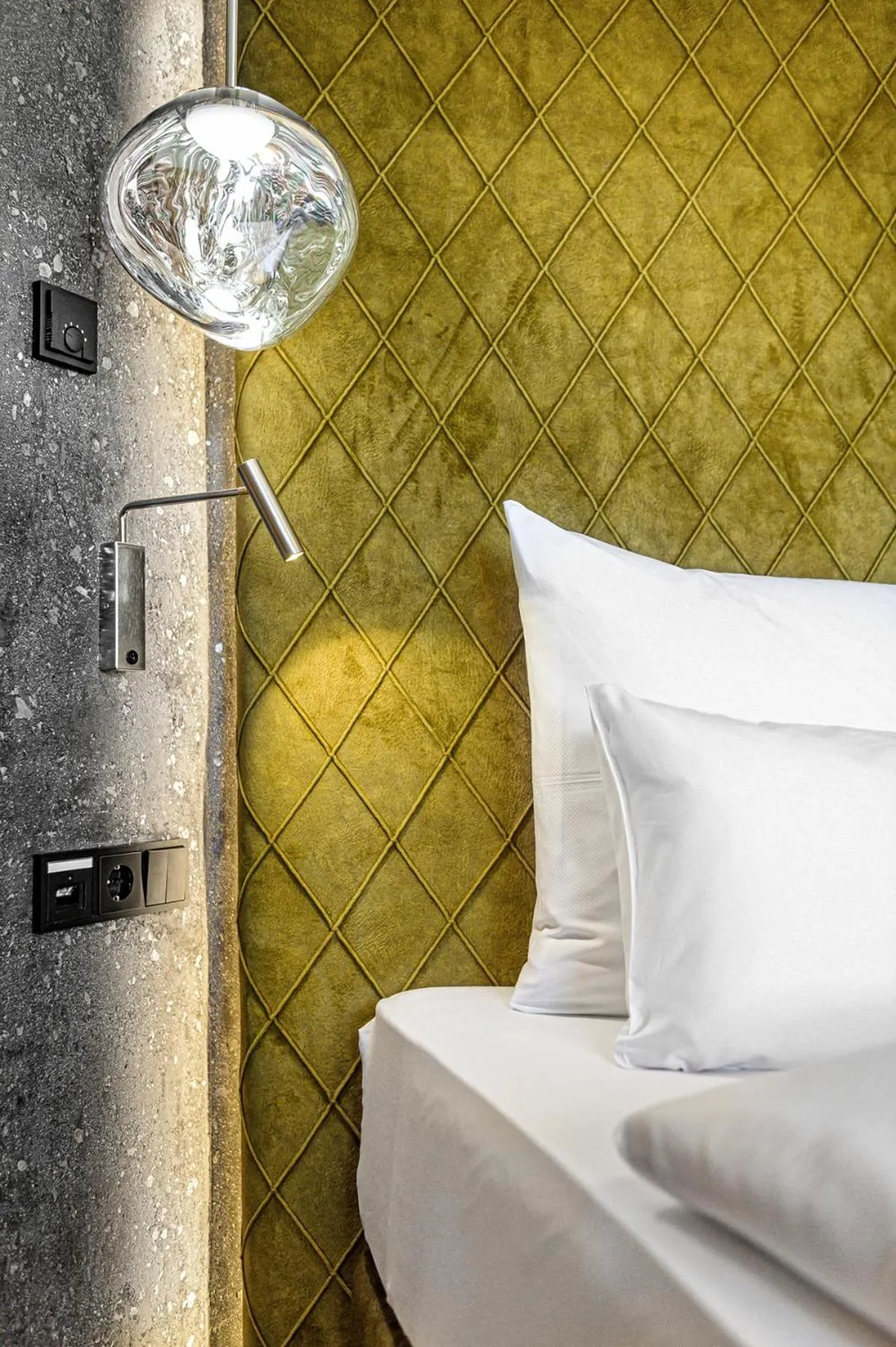 Bed in Alpines Lifestyle Hotel Tannenhof