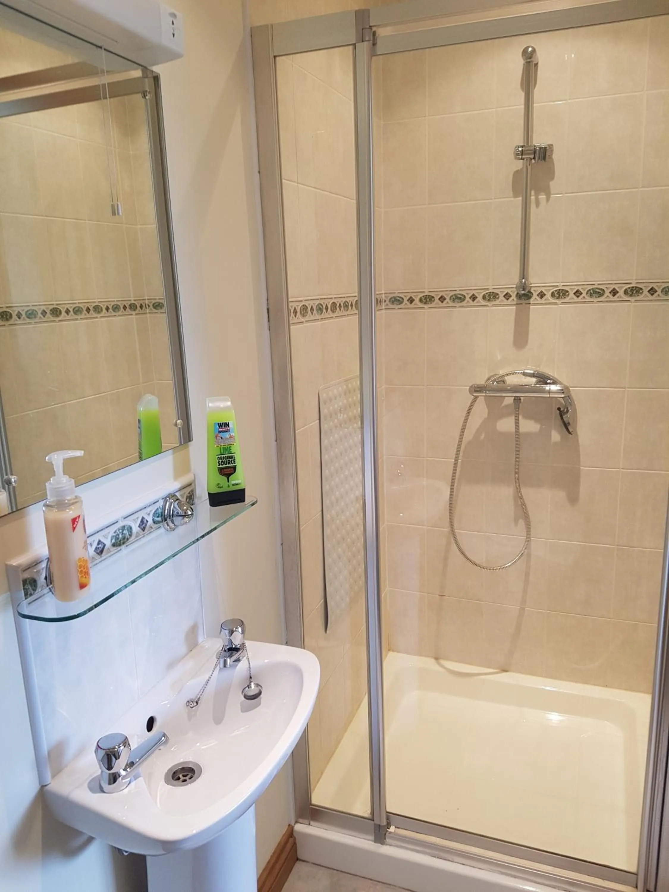 Shower in Kilcreeny Lodge