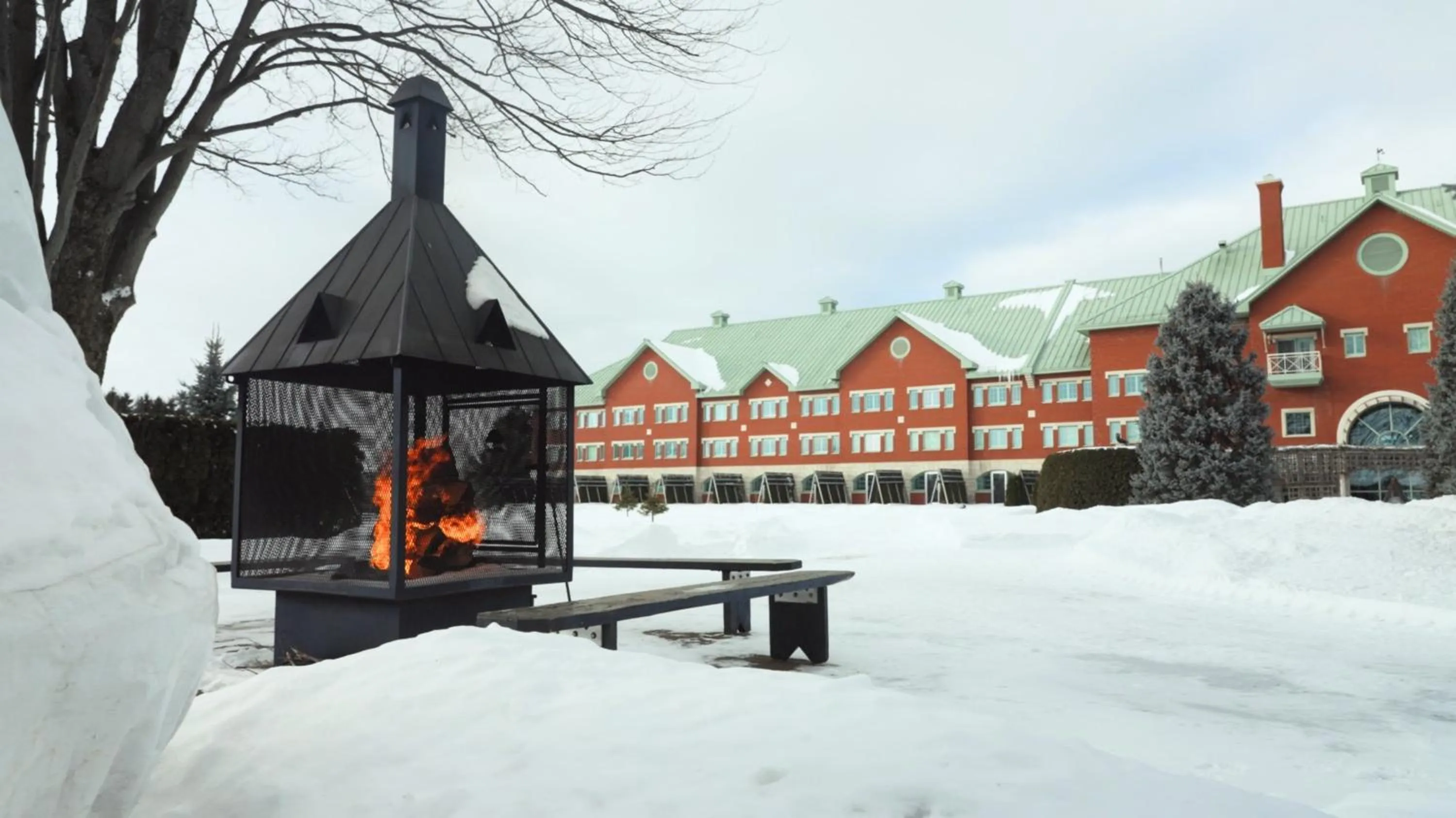 Winter in Auberge Godefroy