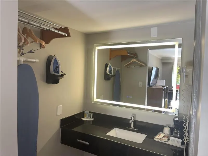 Bathroom in Days Inn by Wyndham Wilmington Brandywine