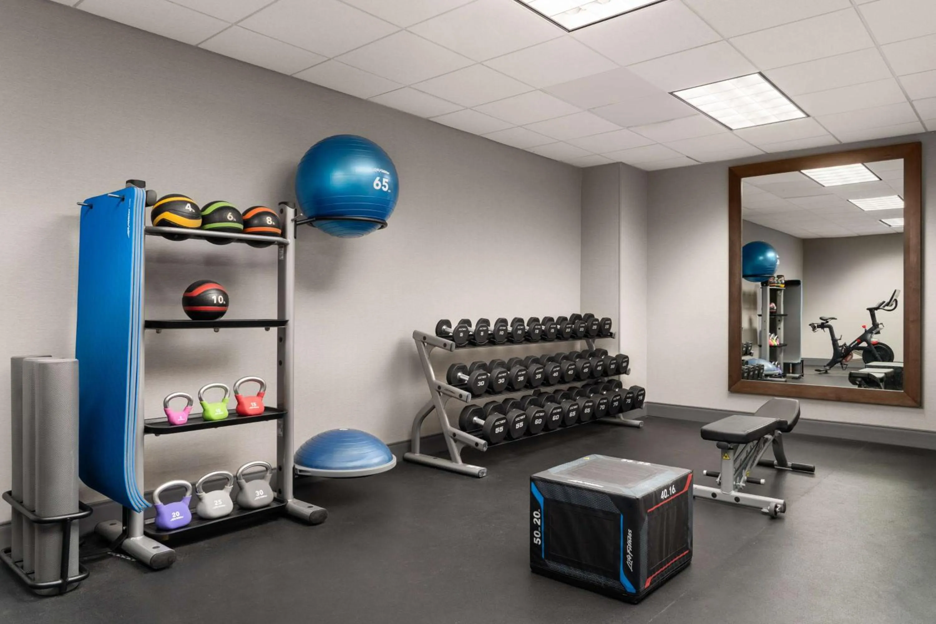 Fitness centre/facilities in Hampton Inn Roanoke/Hollins - I-81