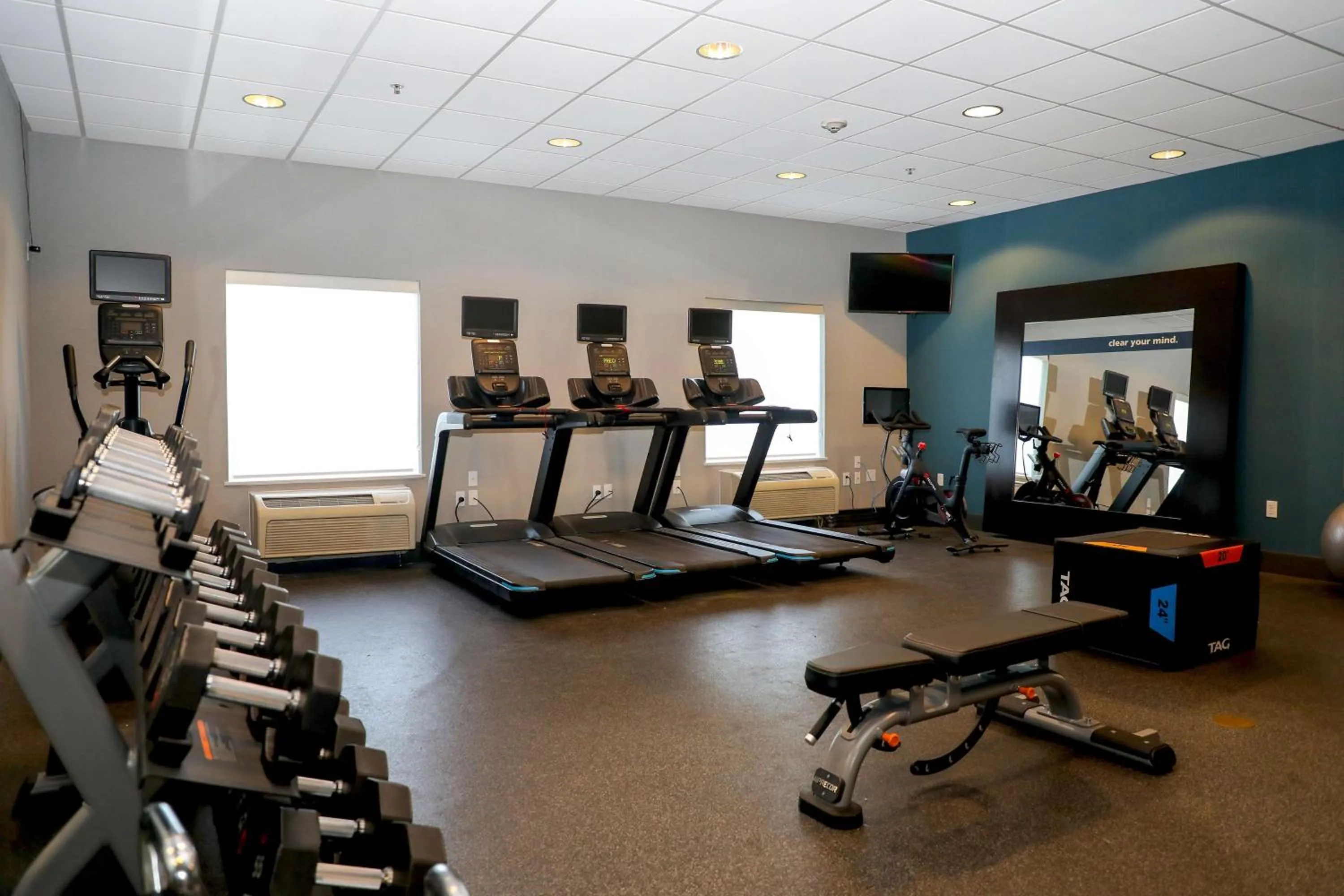 Fitness centre/facilities in Hampton Inn Ellensburg