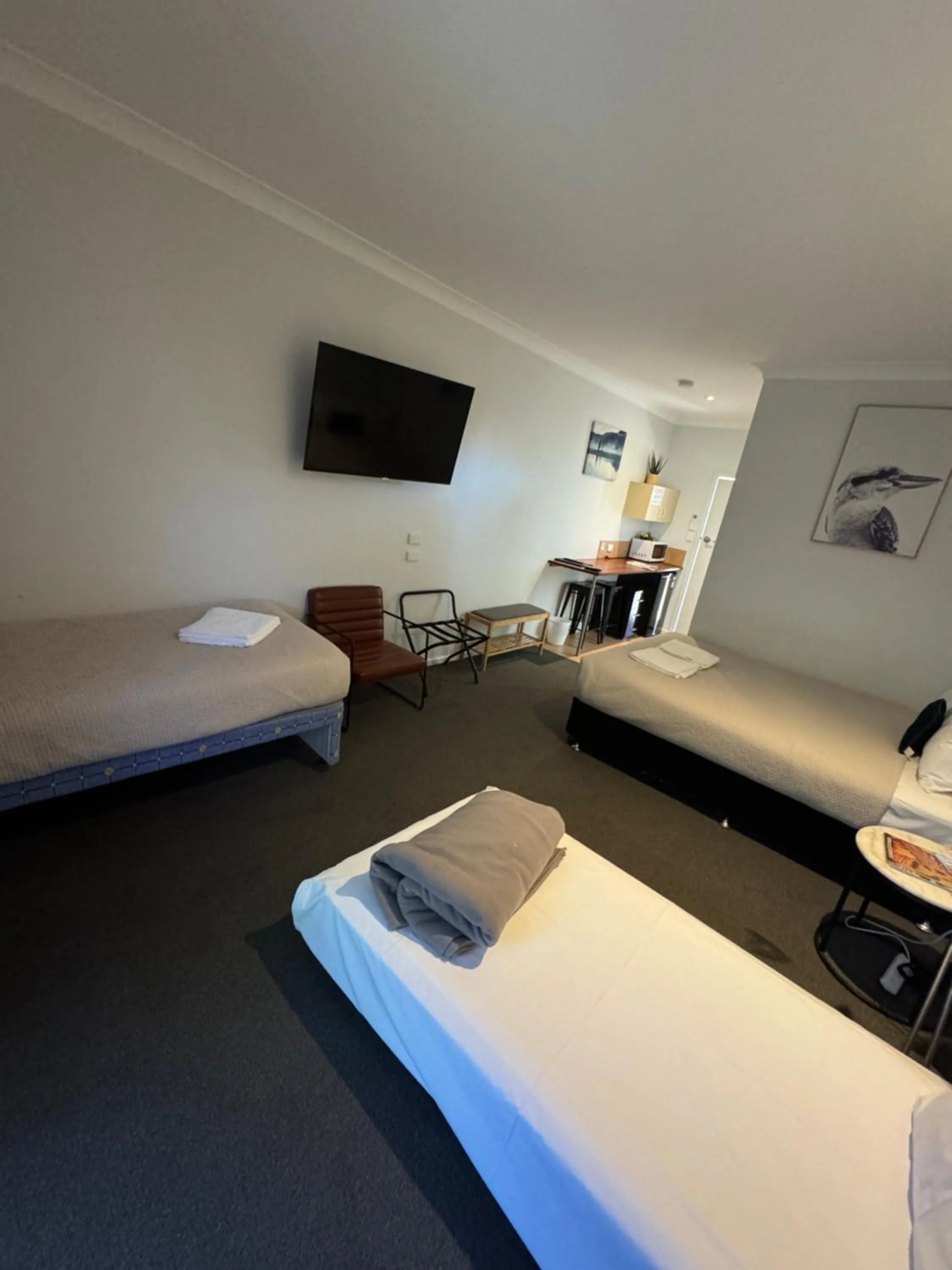 Bedroom, Bed in Robinvale Bridge Motel