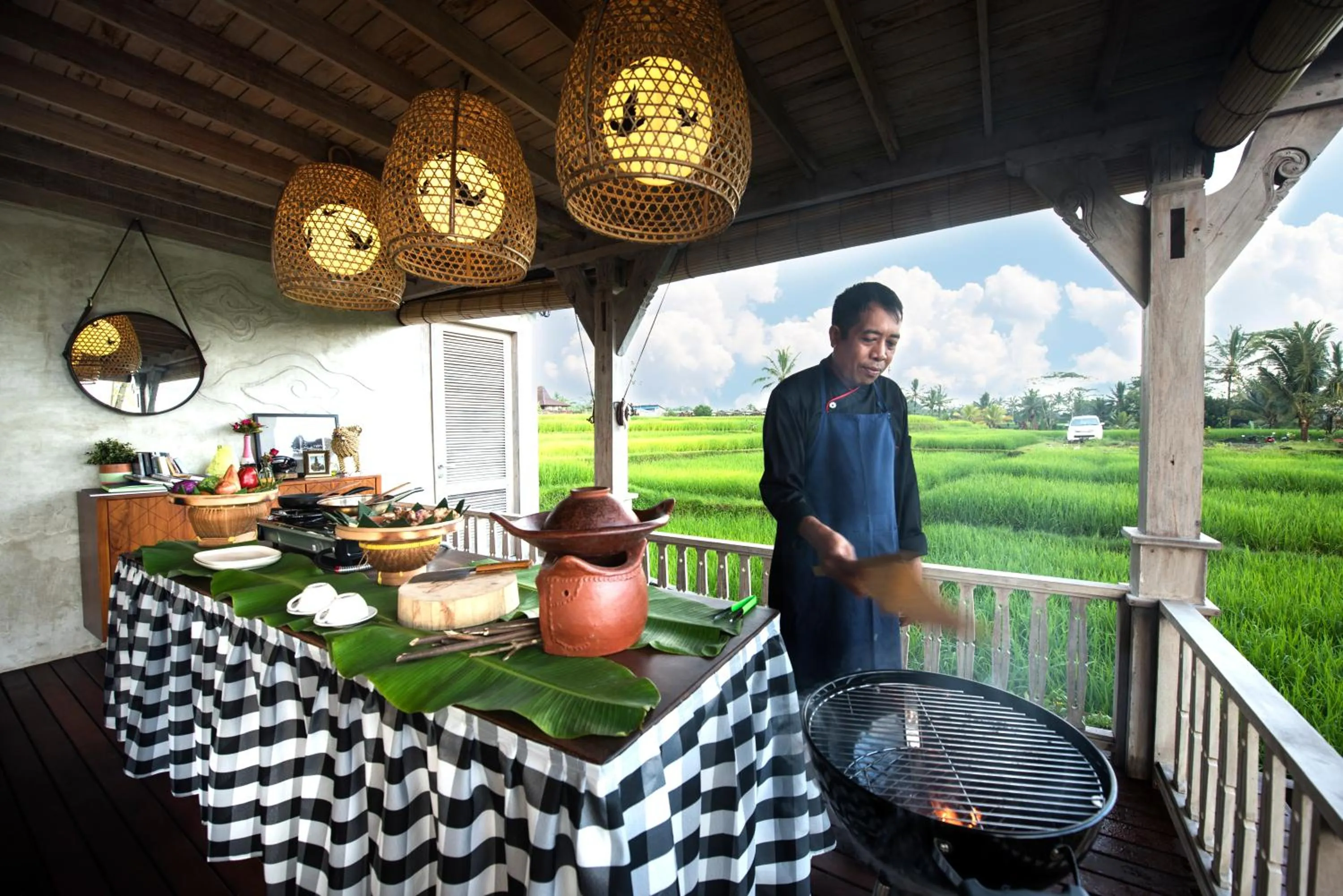 Food in Nau Villa Ubud