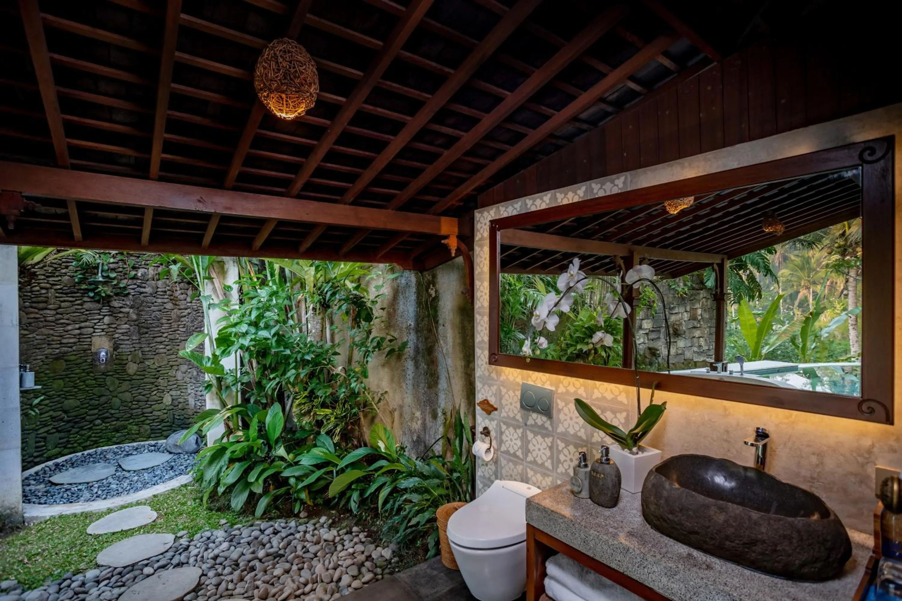 Bathroom in Nau Villa Ubud