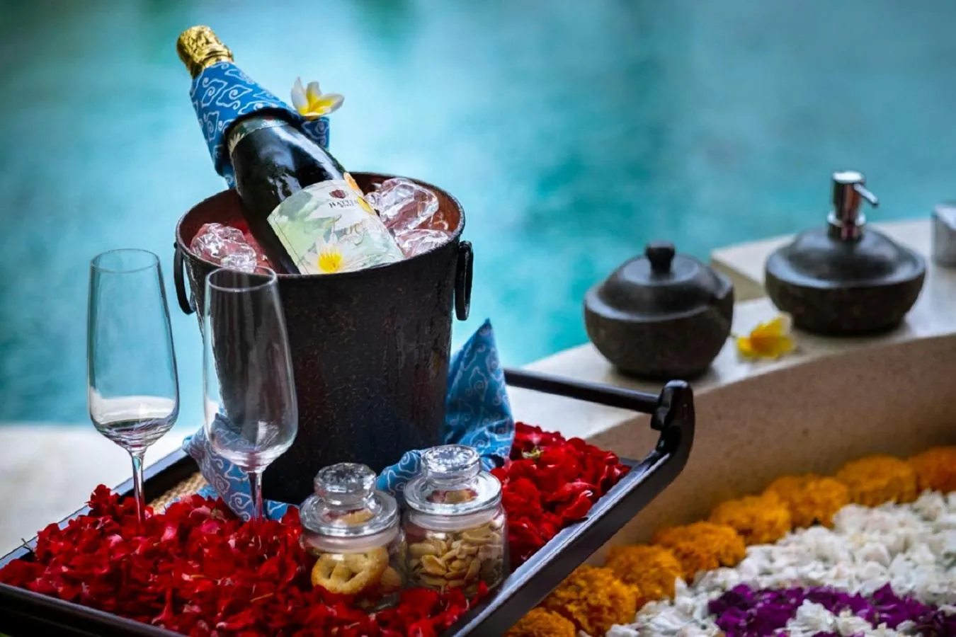 Decorative detail in Nau Villa Ubud