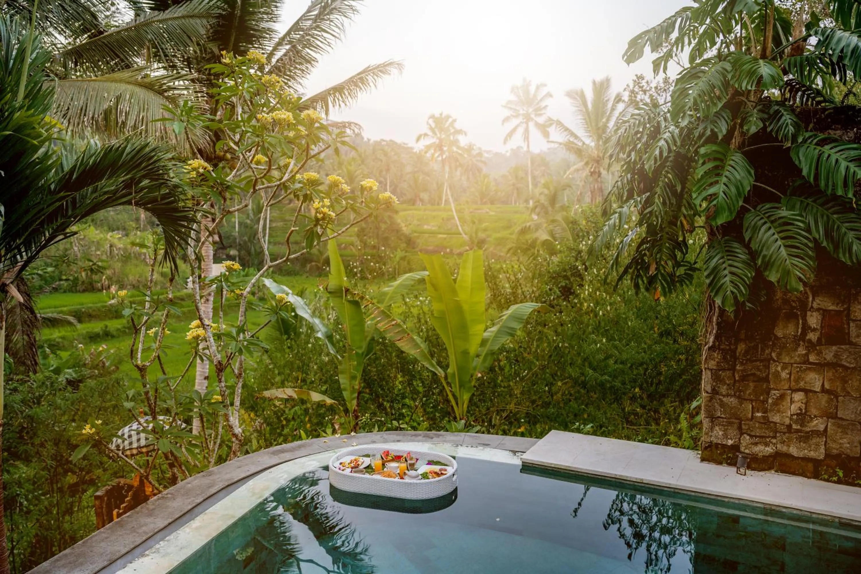 Breakfast in Nau Villa Ubud