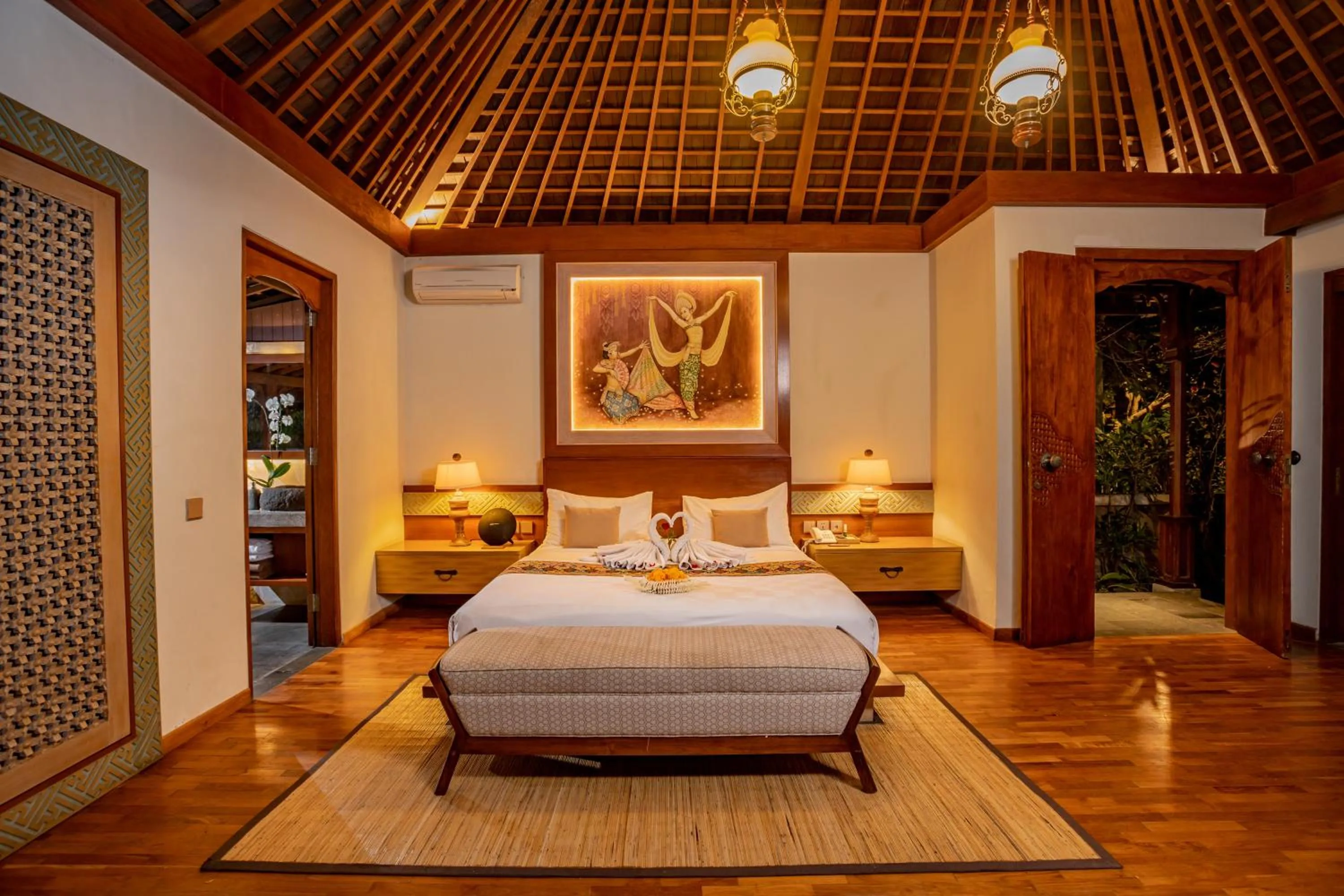 Bedroom, Bed in Nau Villa Ubud