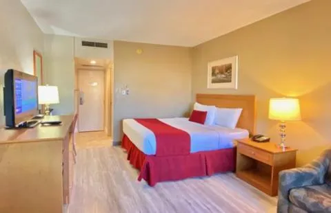 Bed in Travelodge by Wyndham Edmonton East