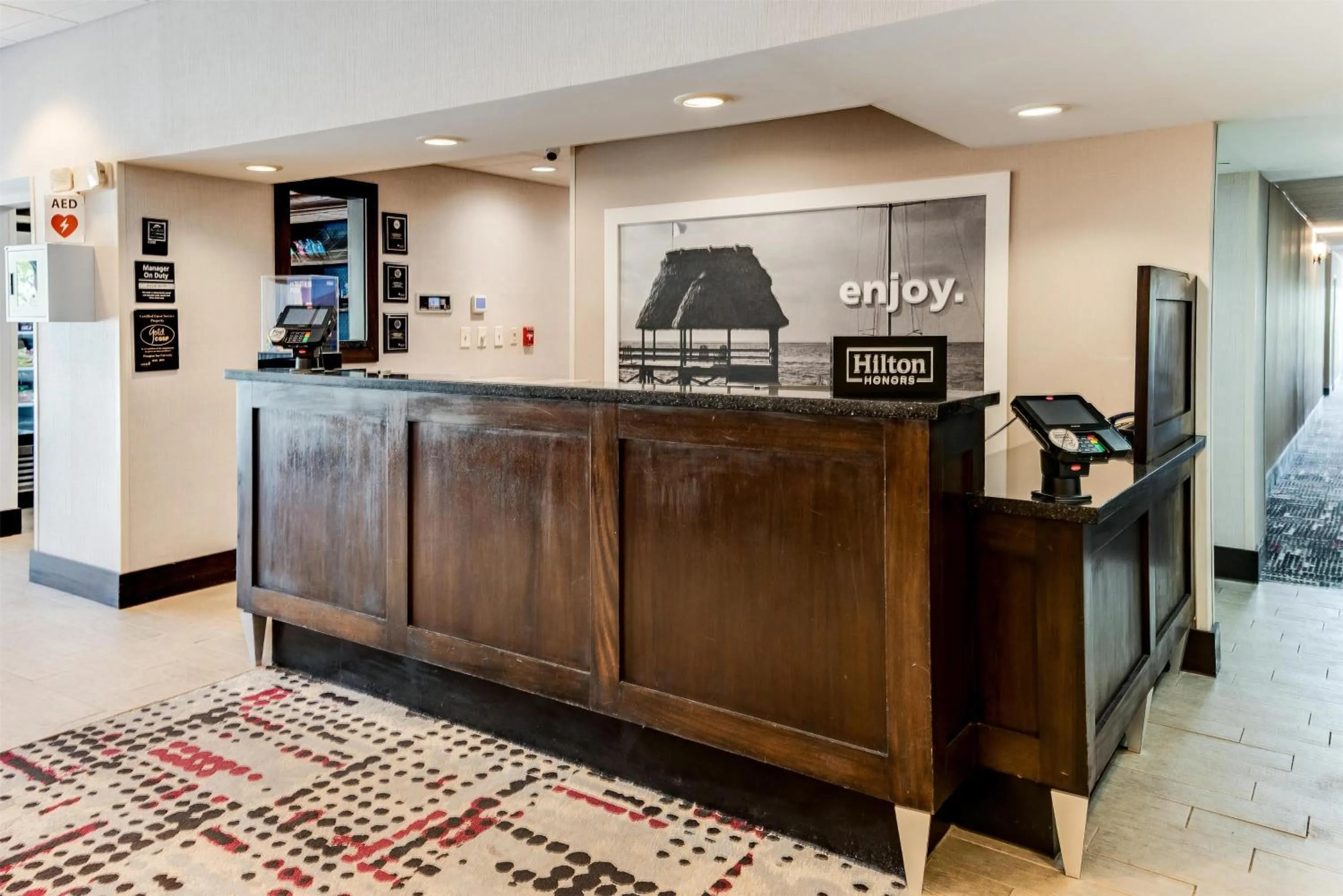 Lobby or reception in Hampton Inn Tuscaloosa-University