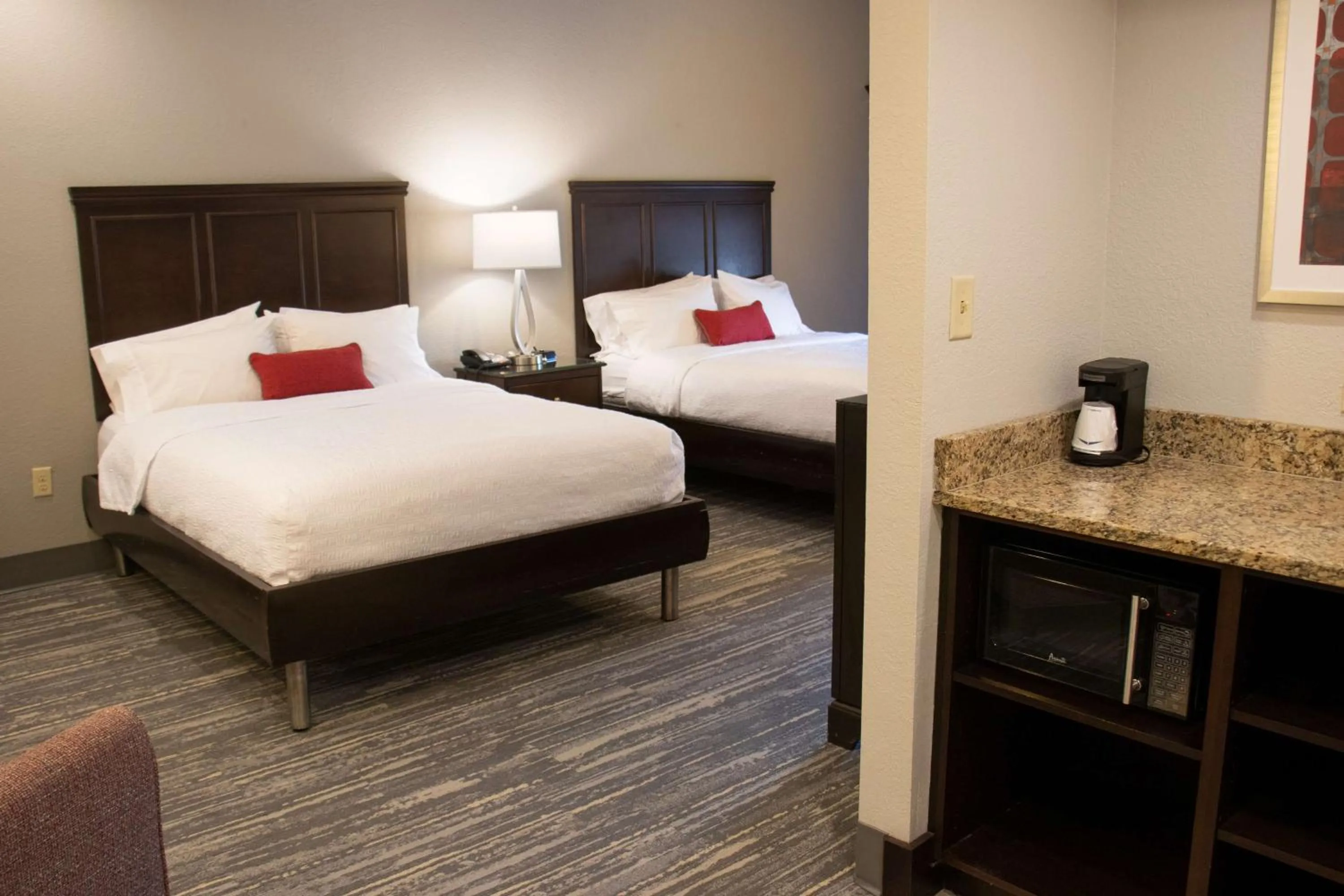 Bed in Hampton Inn Tuscaloosa-University