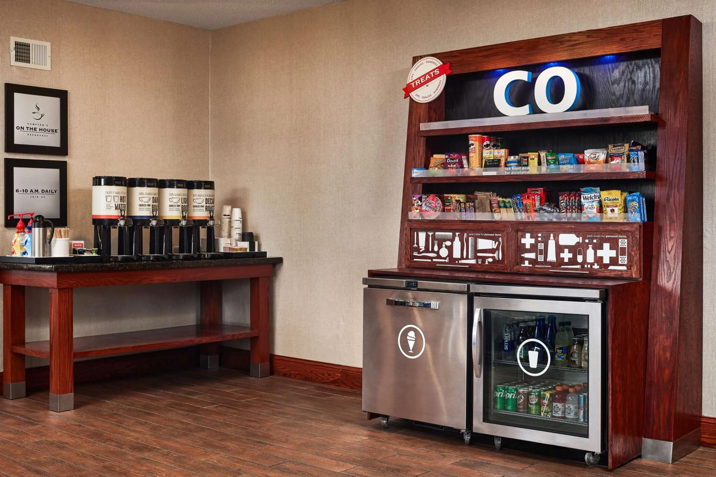 Restaurant/places to eat in Hampton Inn Longmont