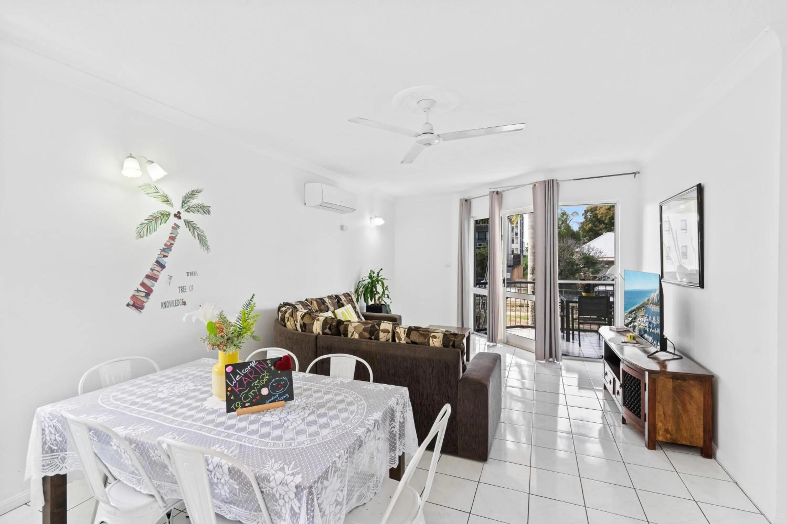 Living room in Citysider Cairns Holiday Apartments