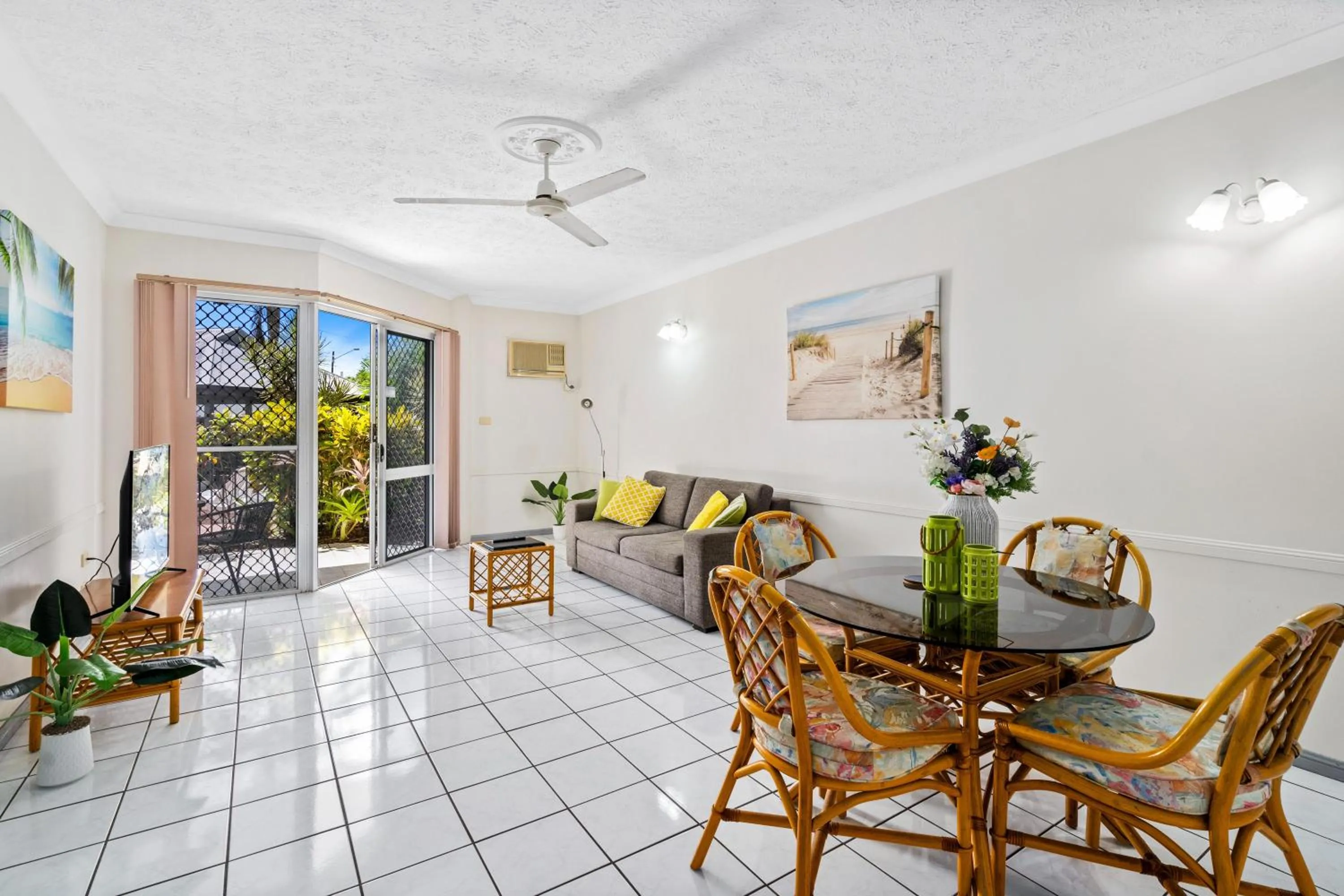 Living room in Citysider Cairns Holiday Apartments