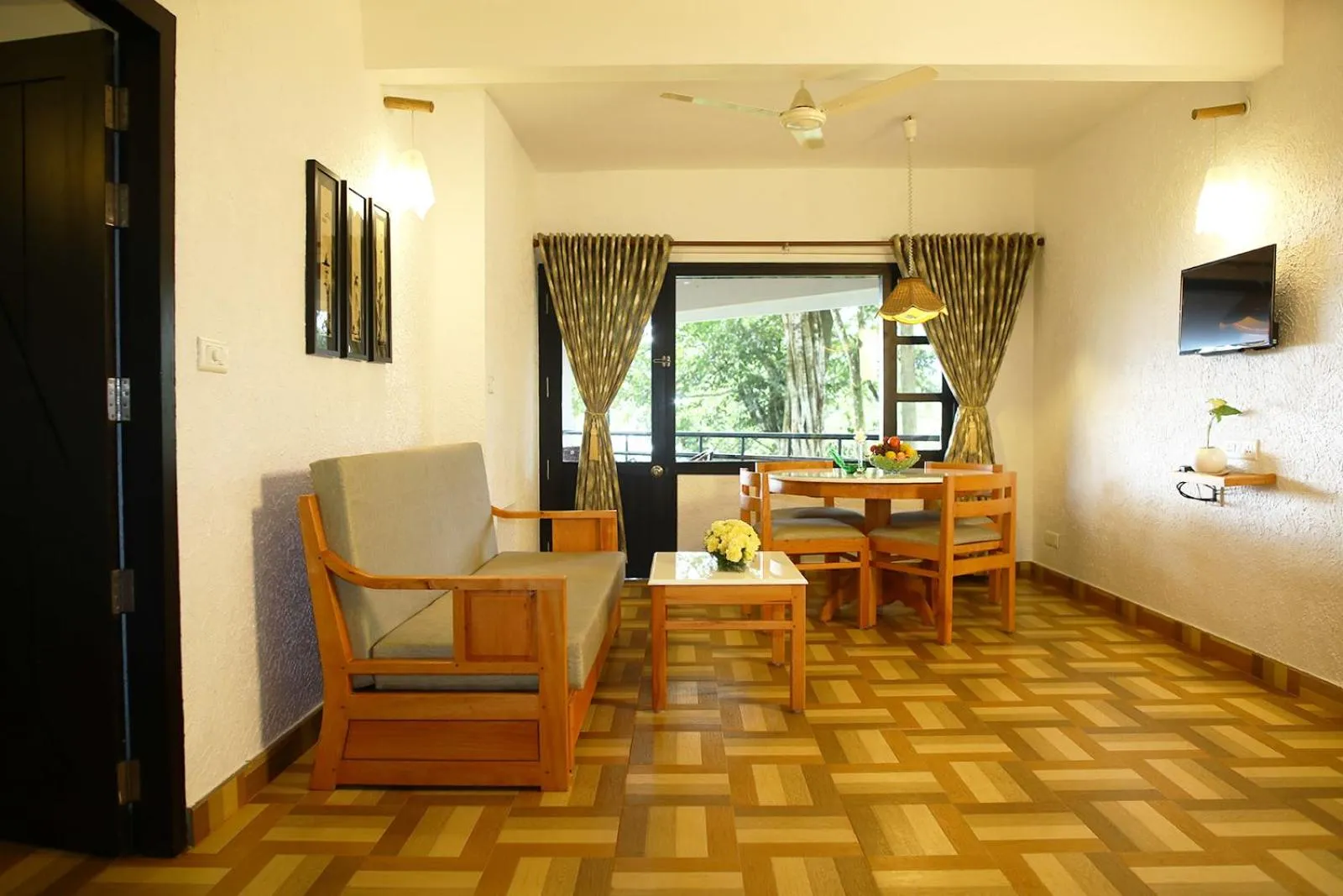 Living room in The Tall Trees