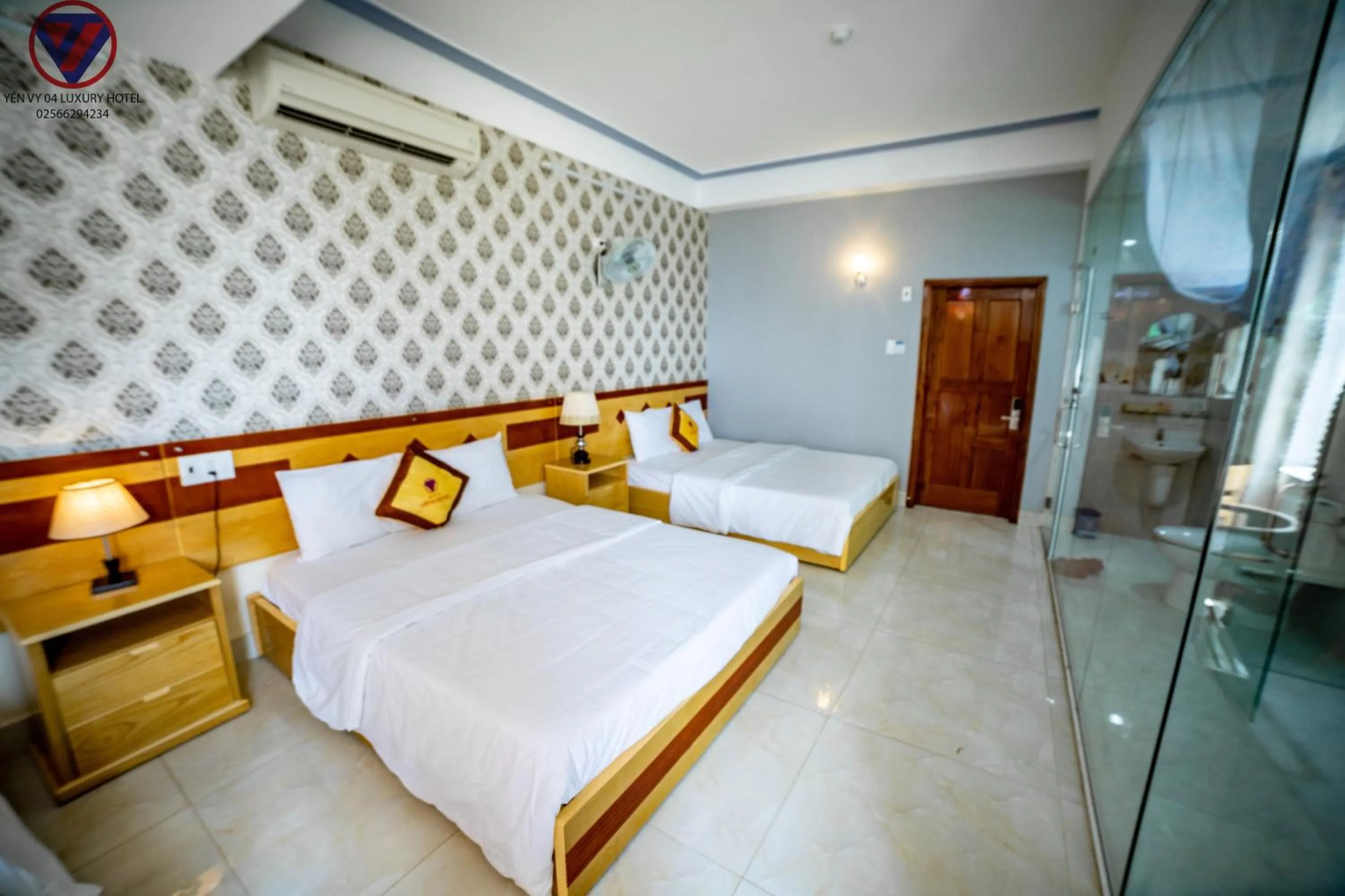 Bed in Yen Vy 04 Luxury Hotel