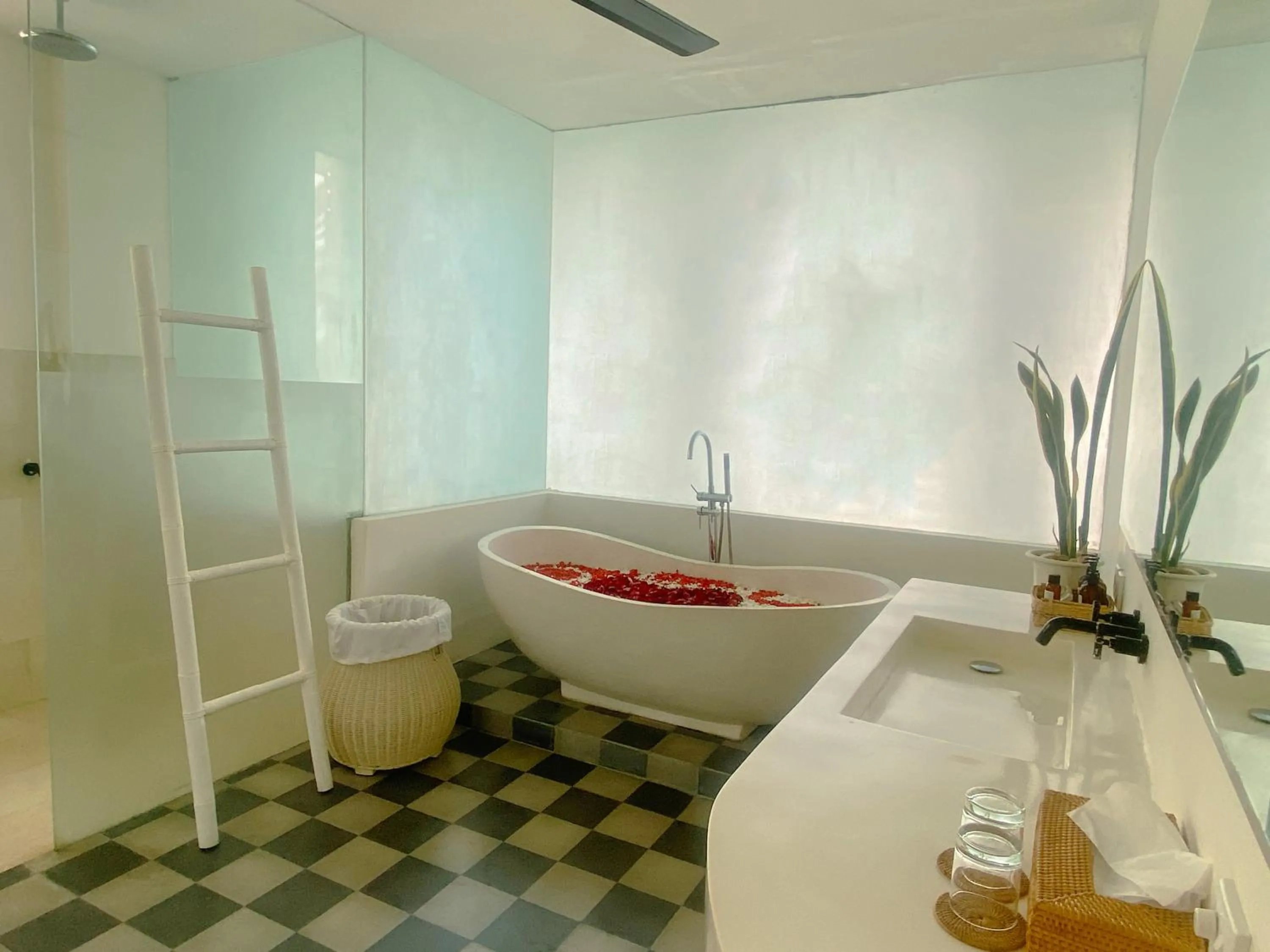 Bathroom in Eden The Residence at The Sea Seminyak