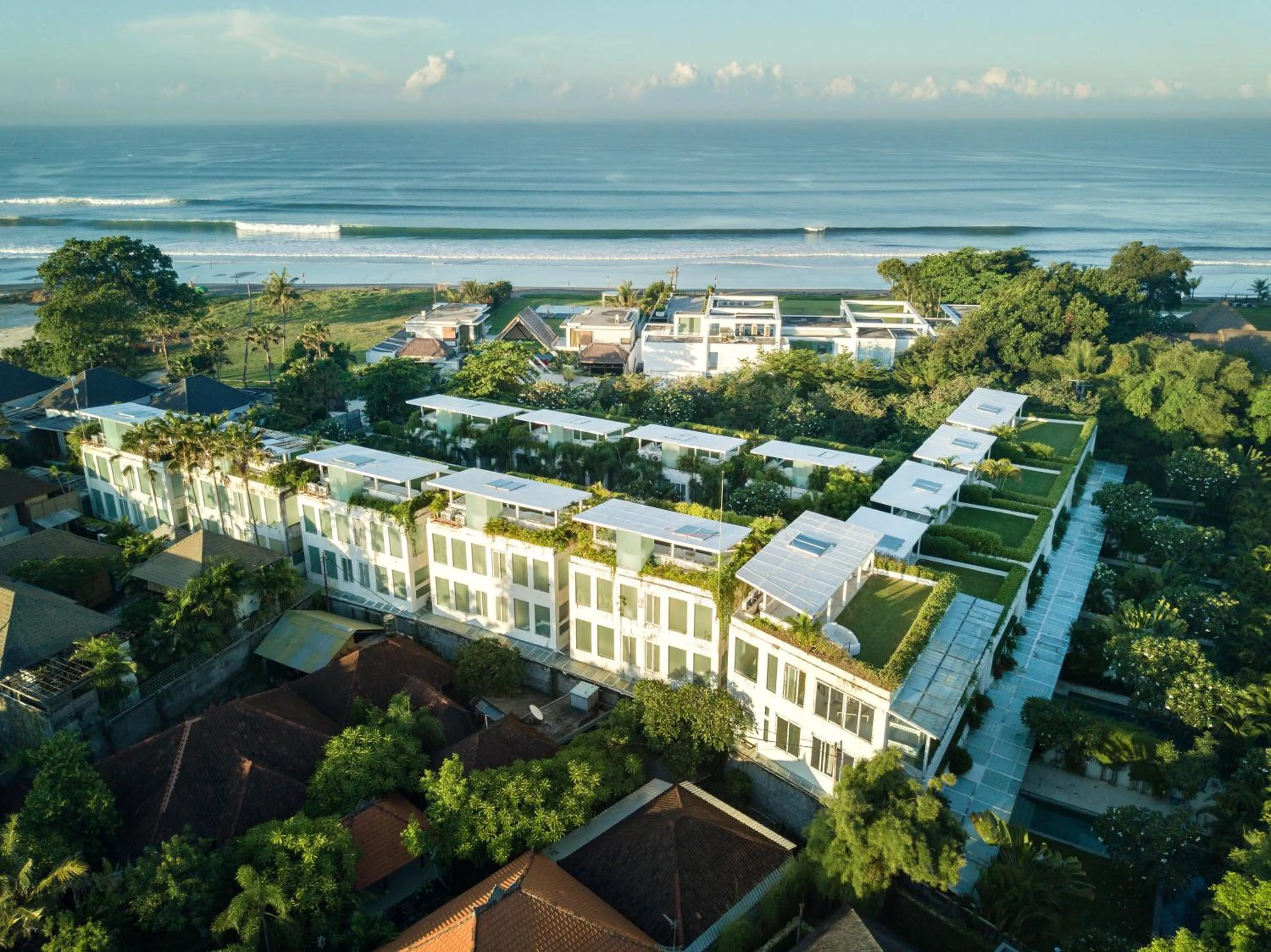 Bird's eye view in Eden The Residence at The Sea Seminyak