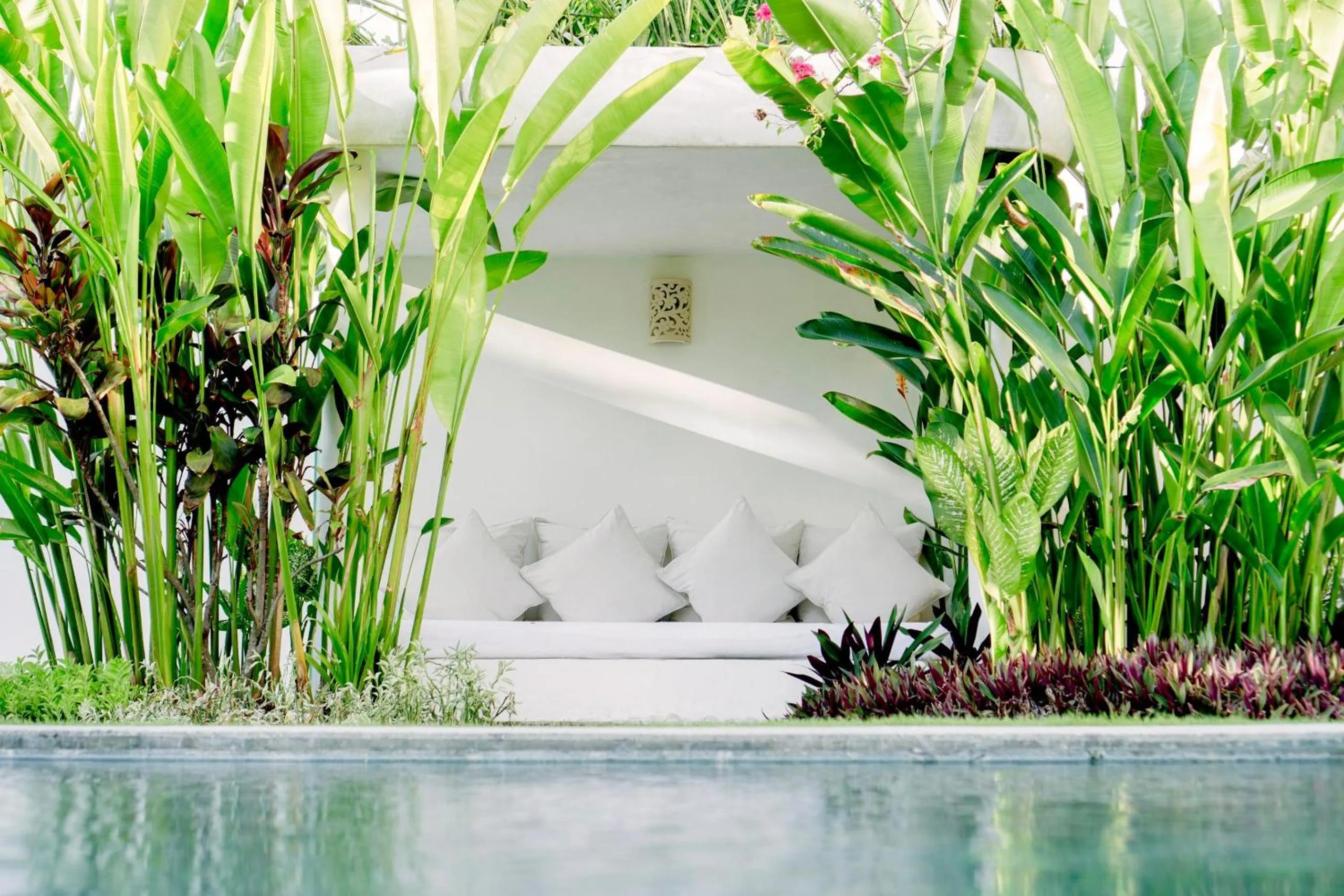 Swimming pool in Eden The Residence at The Sea Seminyak