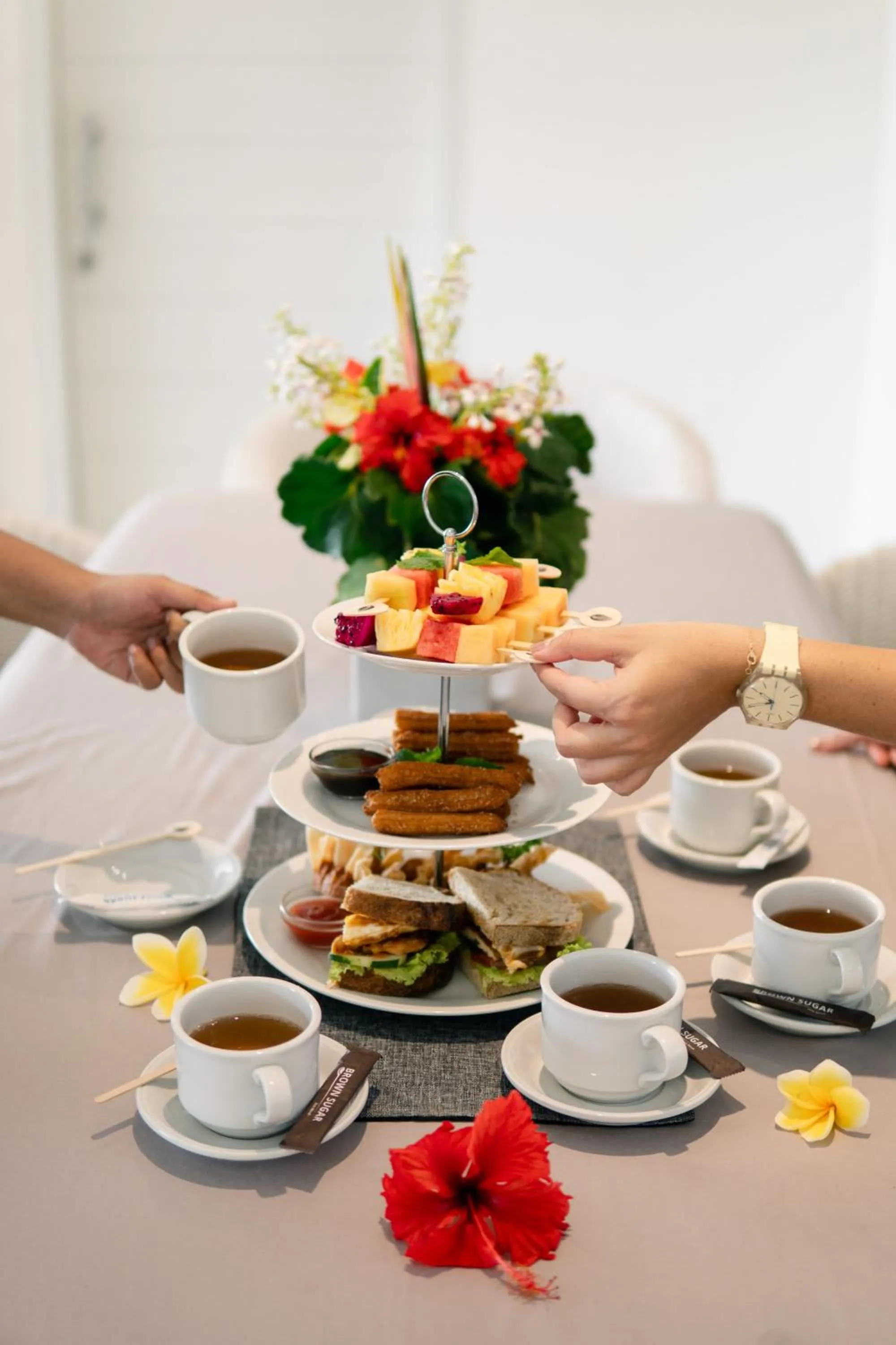 Dining area in Eden The Residence at The Sea Seminyak