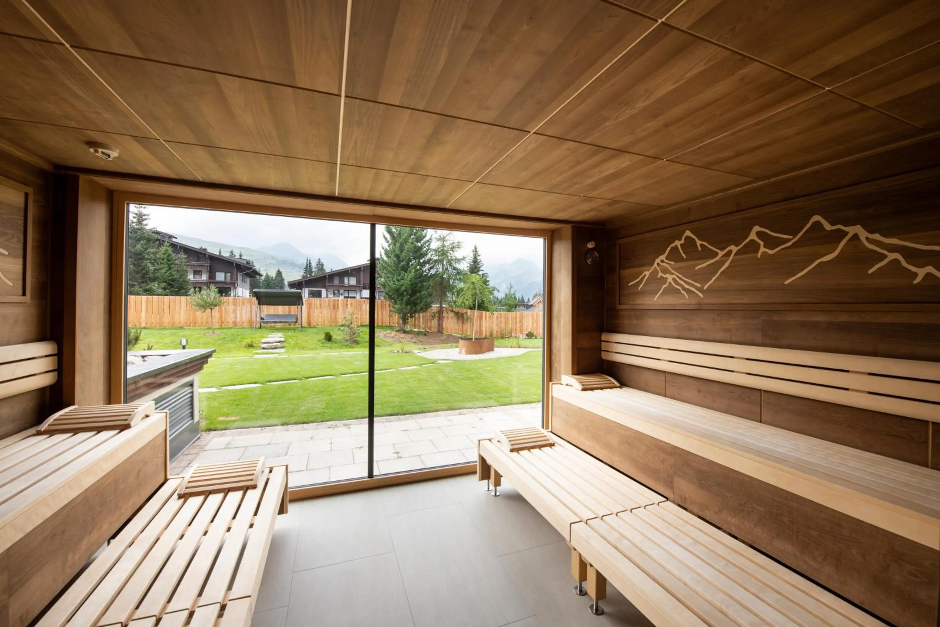 Sauna in Hotel Königsleiten Vital Alpin