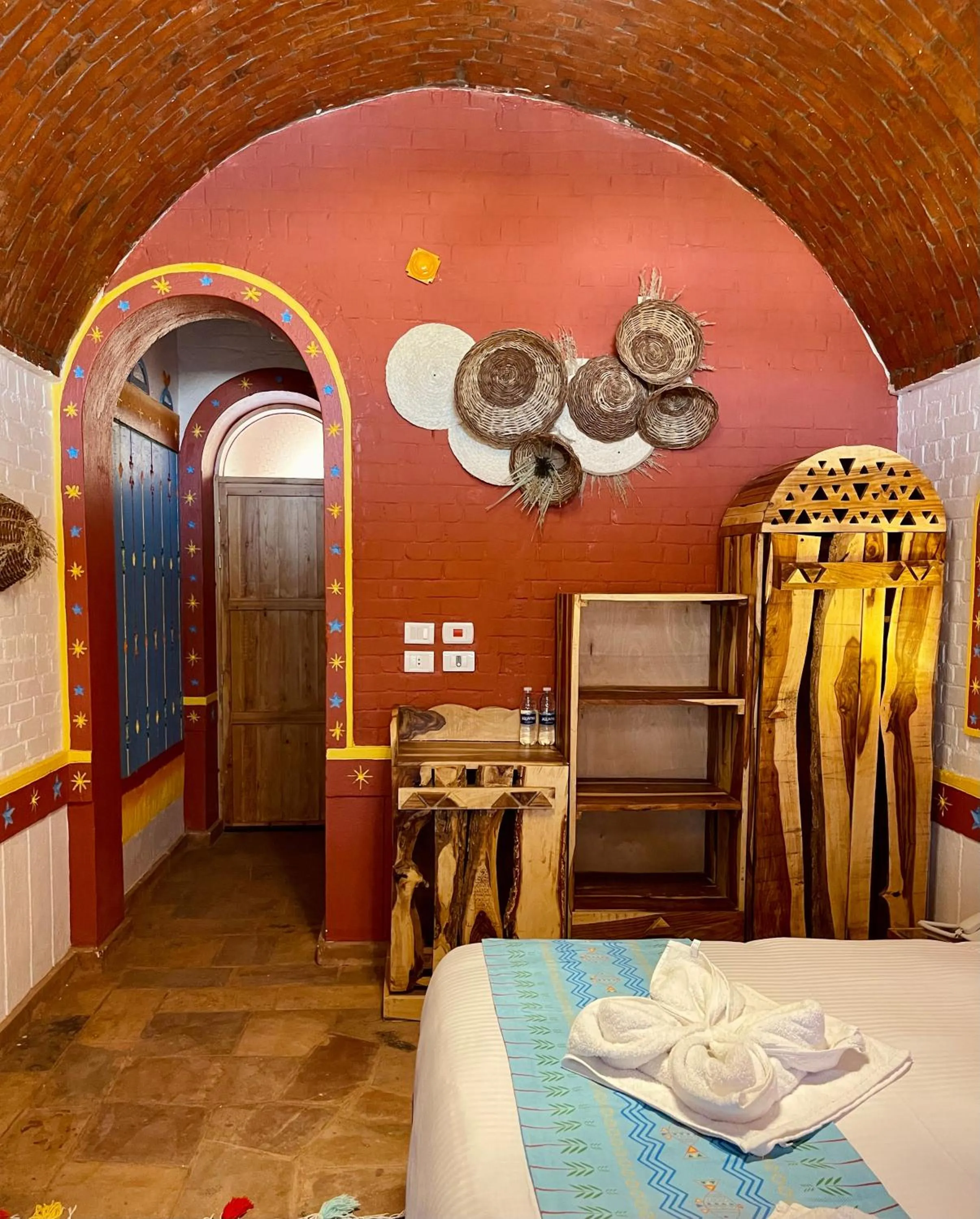 Bed in Kato Dool Wellness Resort