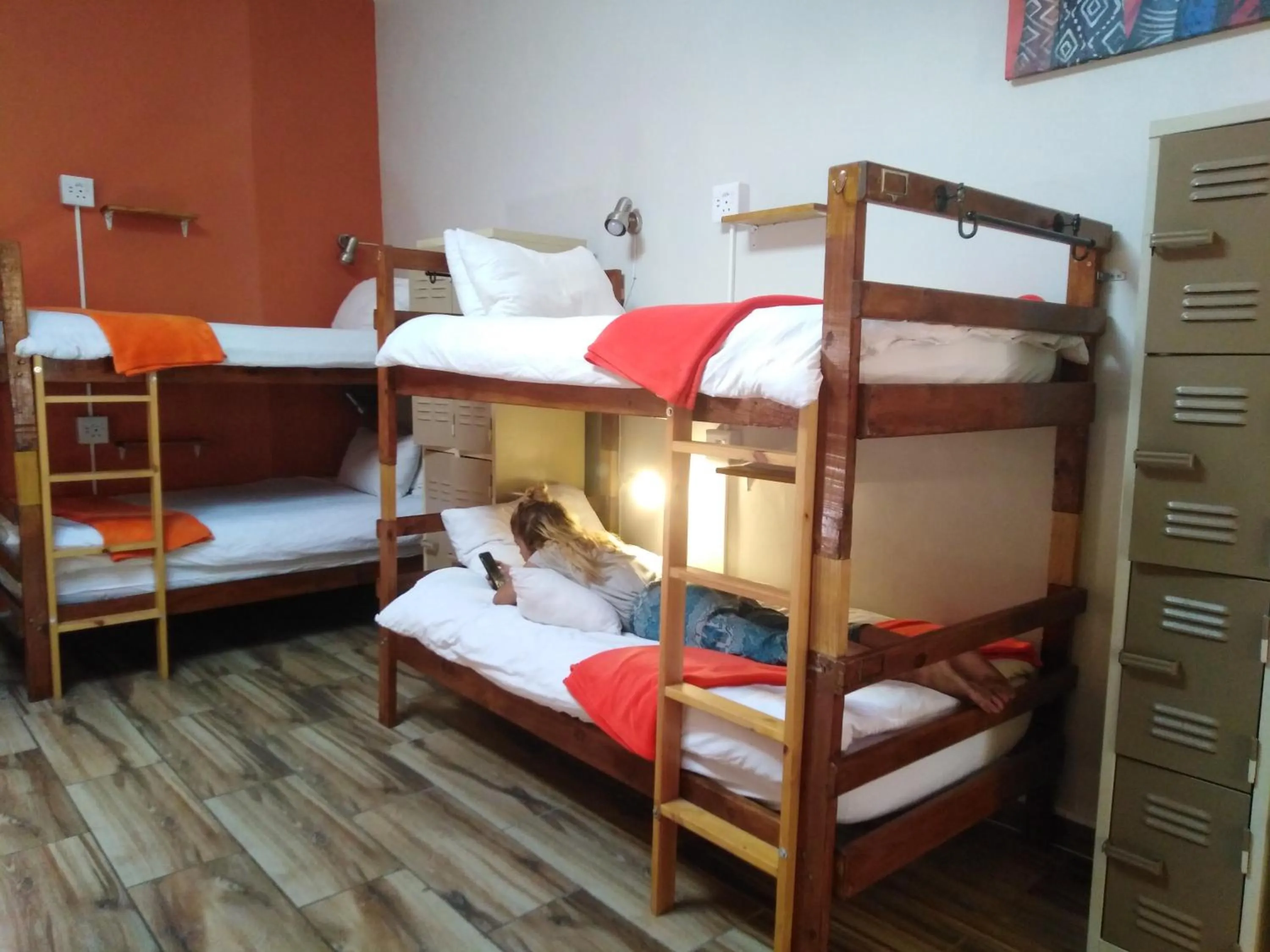 bunk bed, Bed in A Sunflower Stop Backpackers