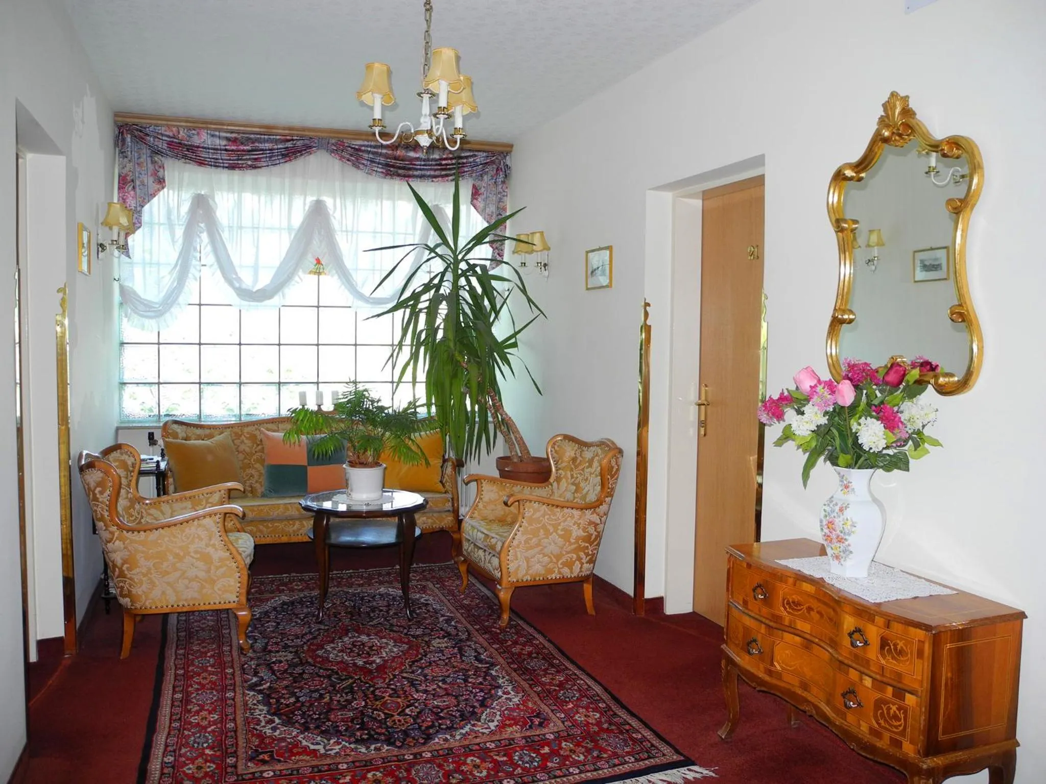 Lobby or reception in Hotel Rosner