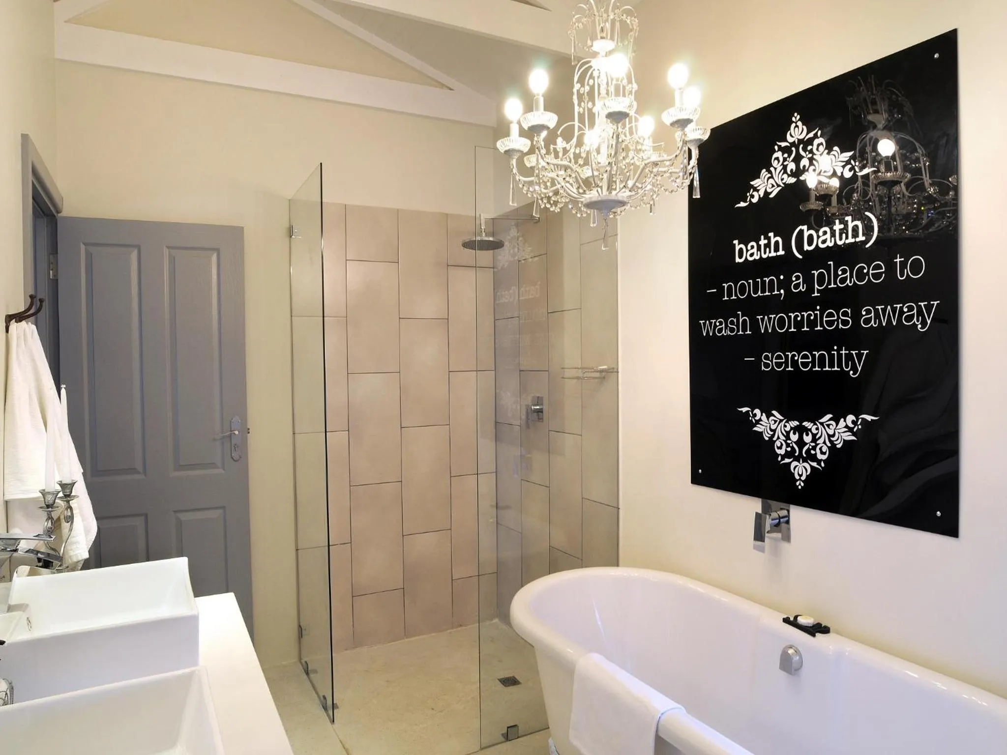 Bathroom in Inverell Station by The Oyster Collection