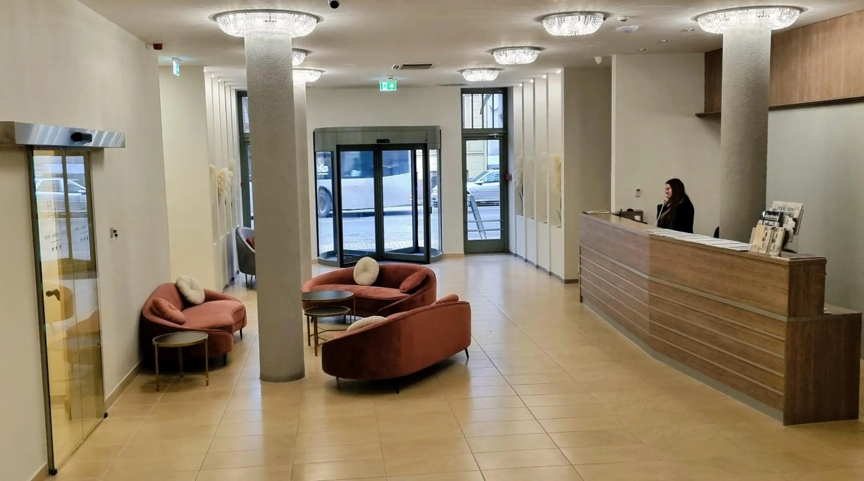 Lobby or reception in Hotel Három Gúnár