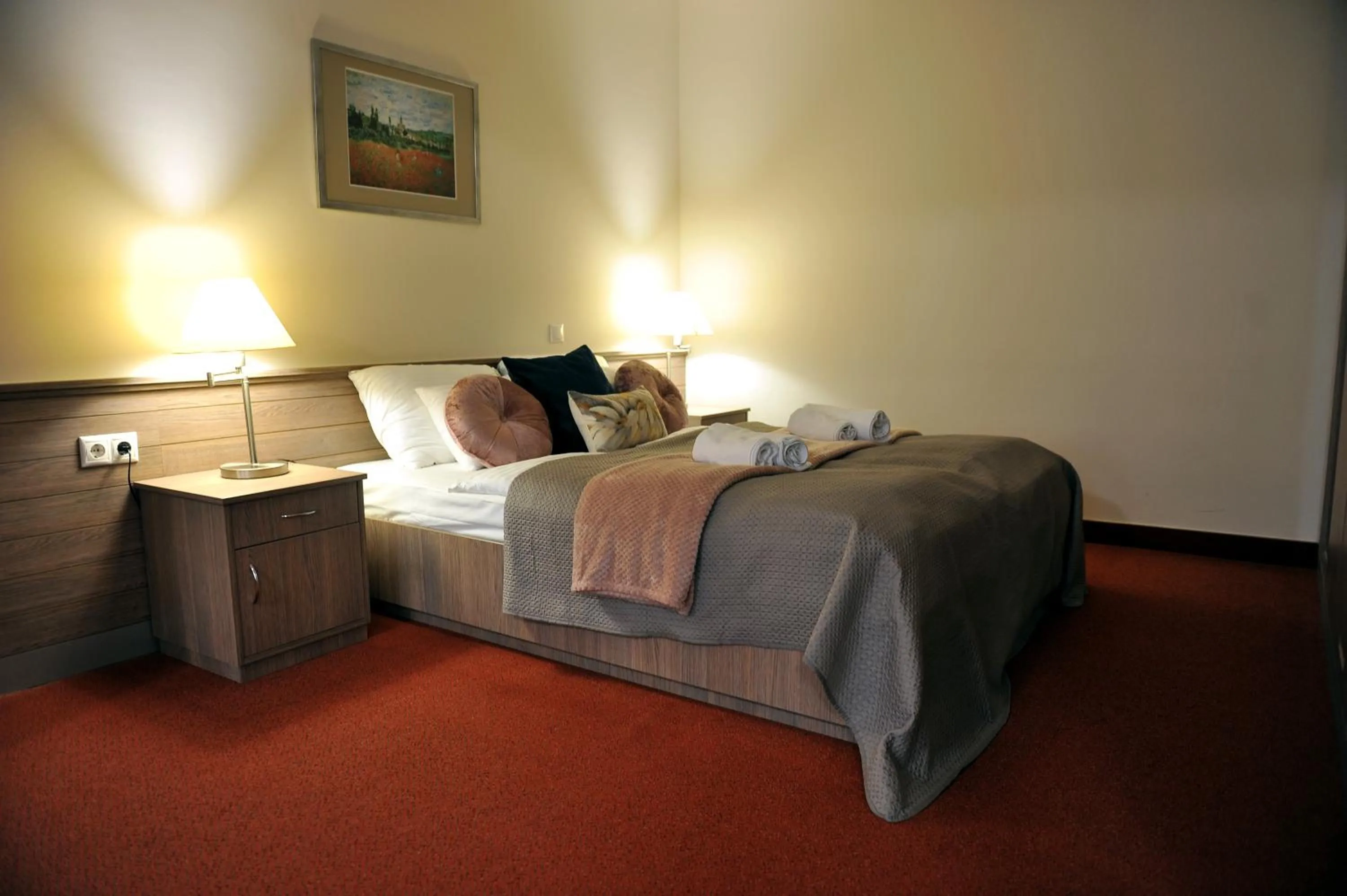 Bedroom, Bed in Hotel Három Gúnár