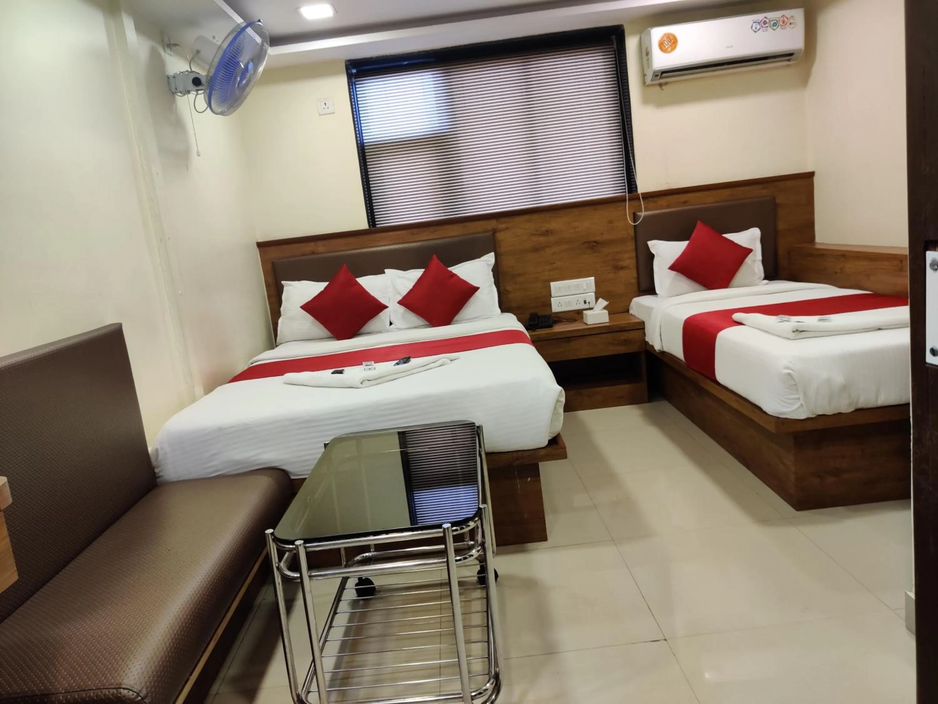 Bed in Hotel Happyland