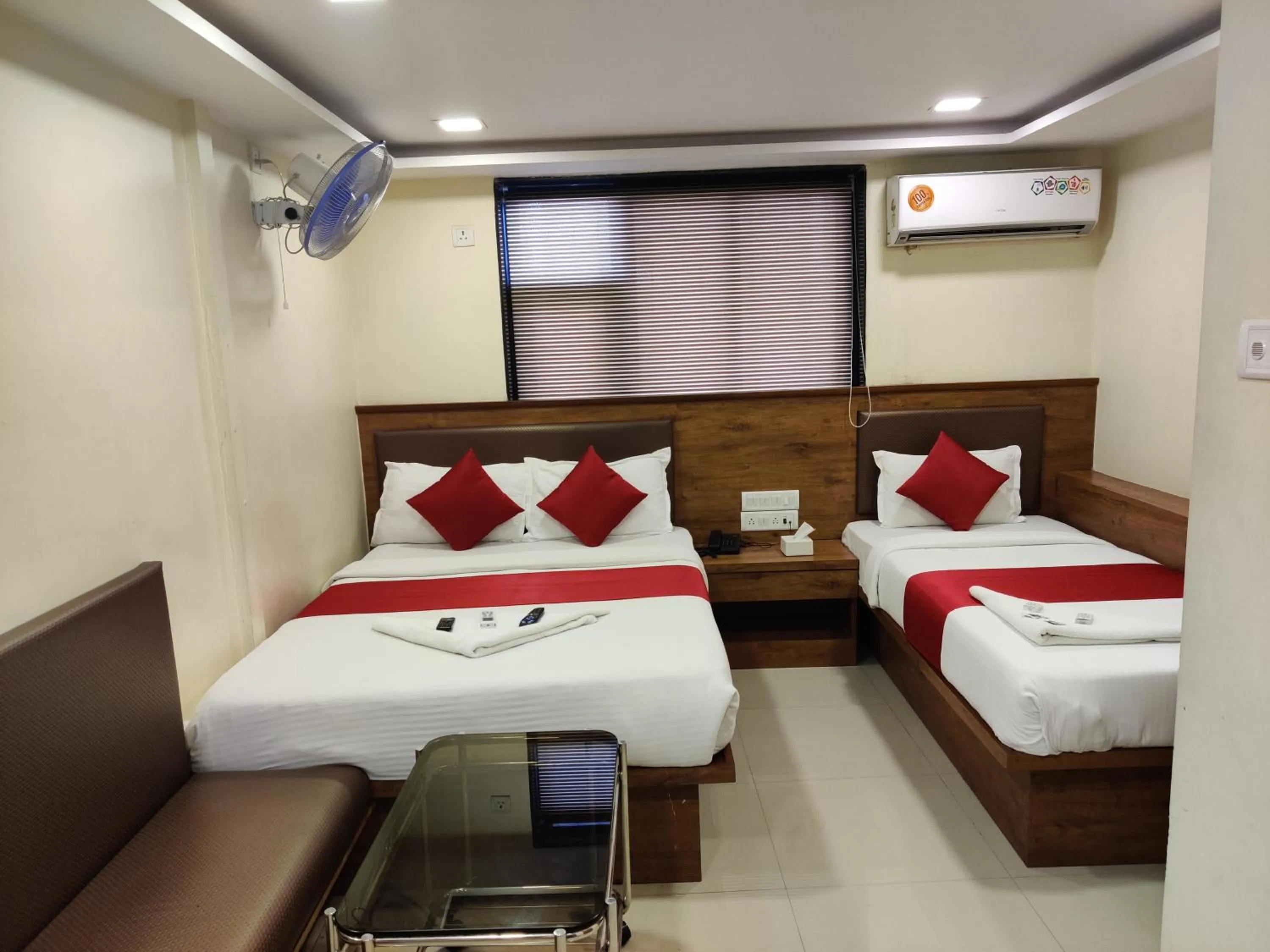 Bed in Hotel Happyland