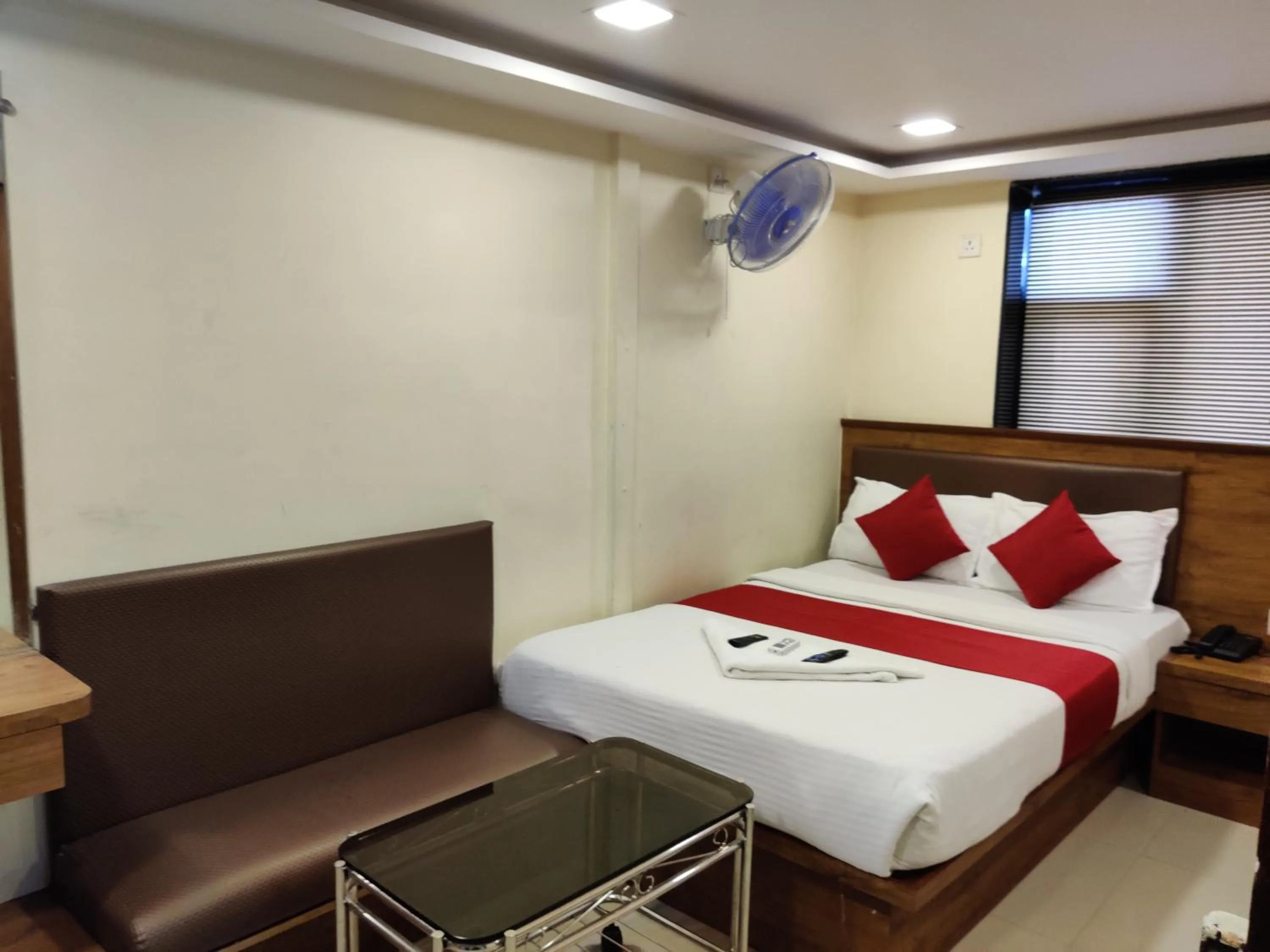 Bed in Hotel Happyland