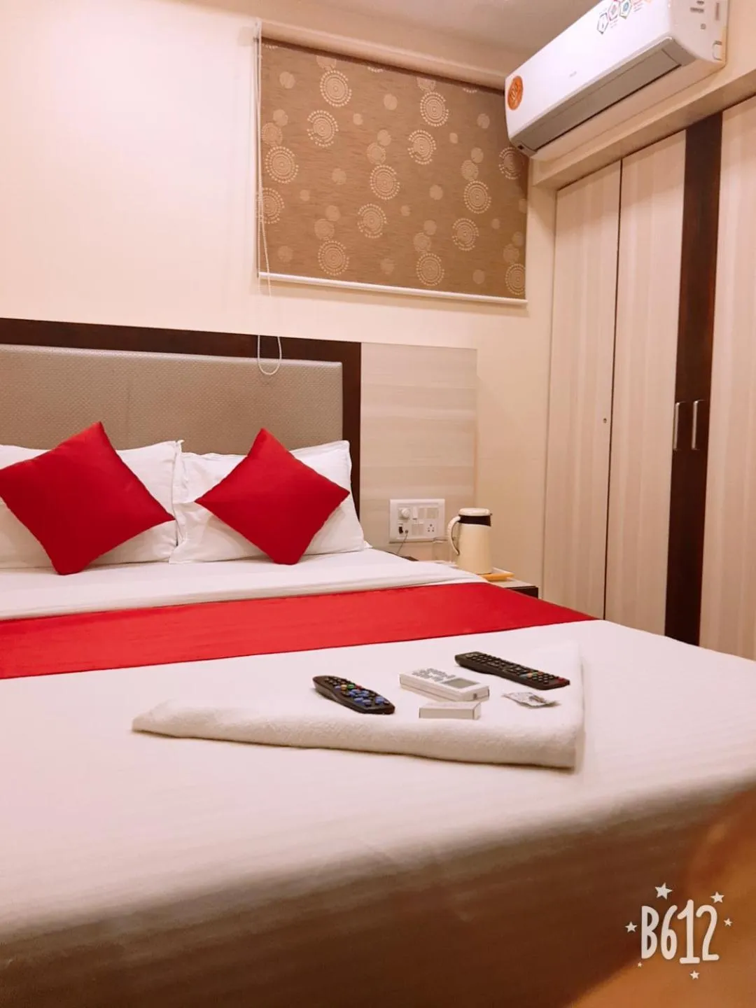 Bed in Hotel Happyland