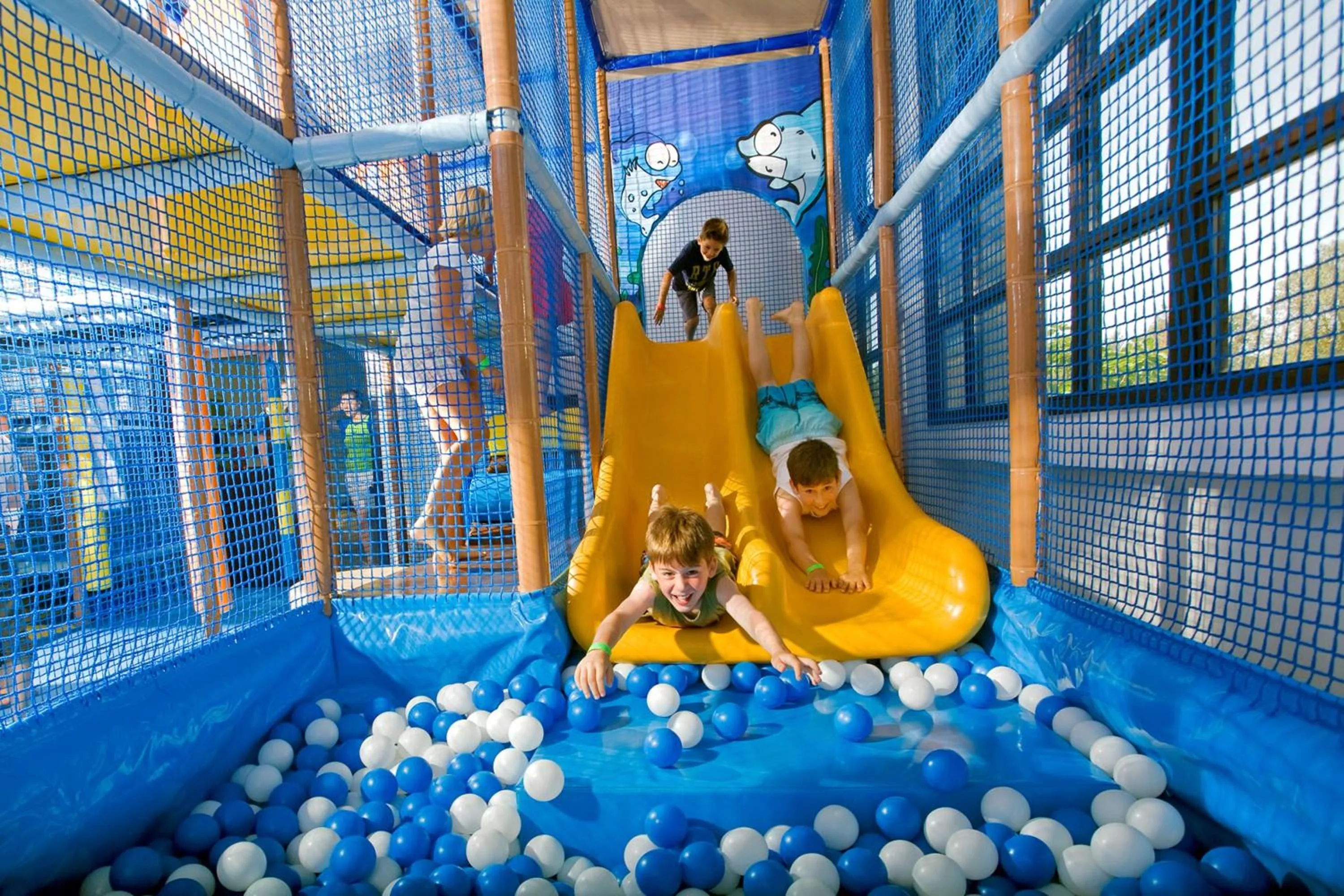 Children play ground in Valamar Tamaris Resort