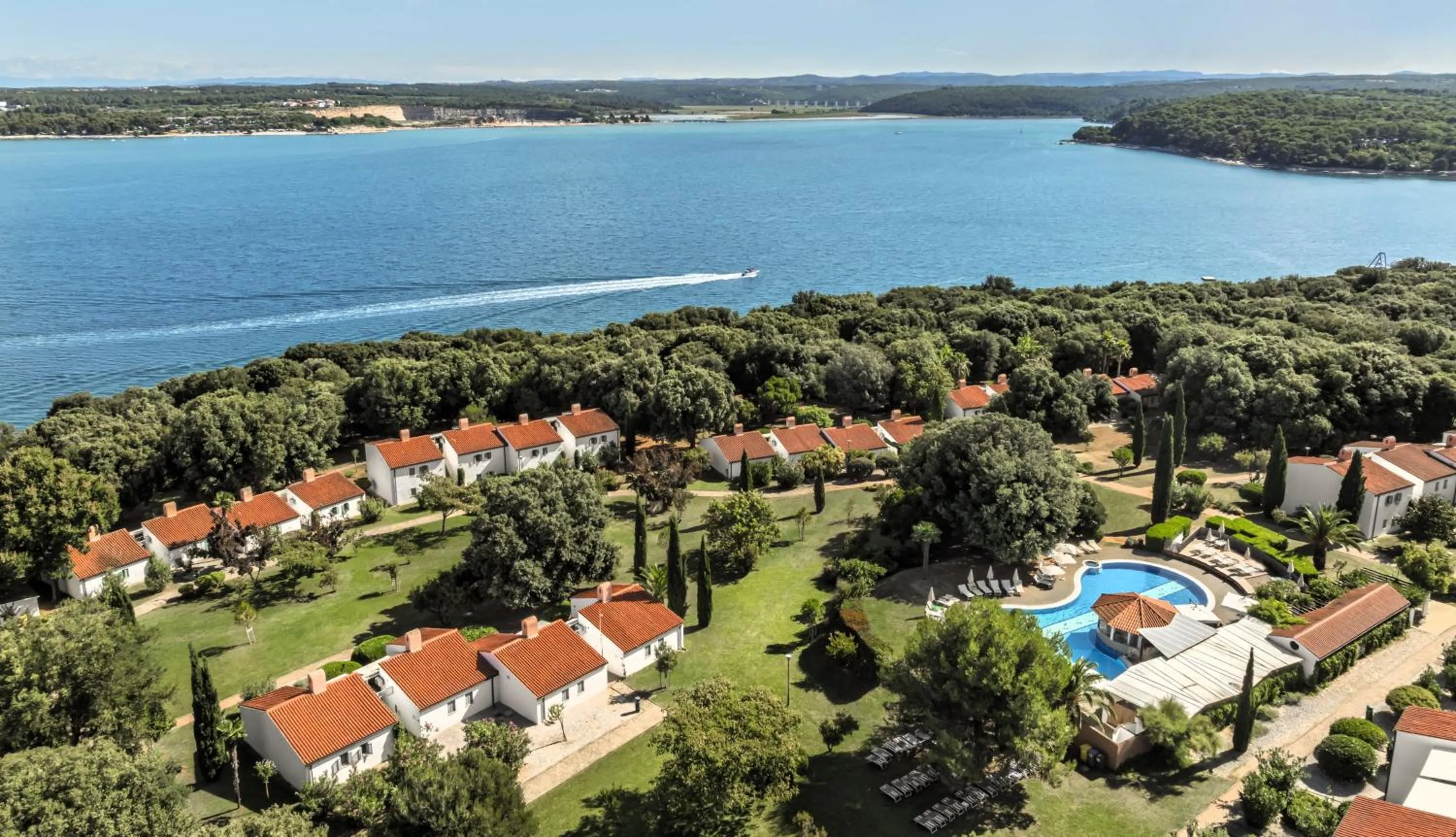 Natural landscape in Valamar Tamaris Resort